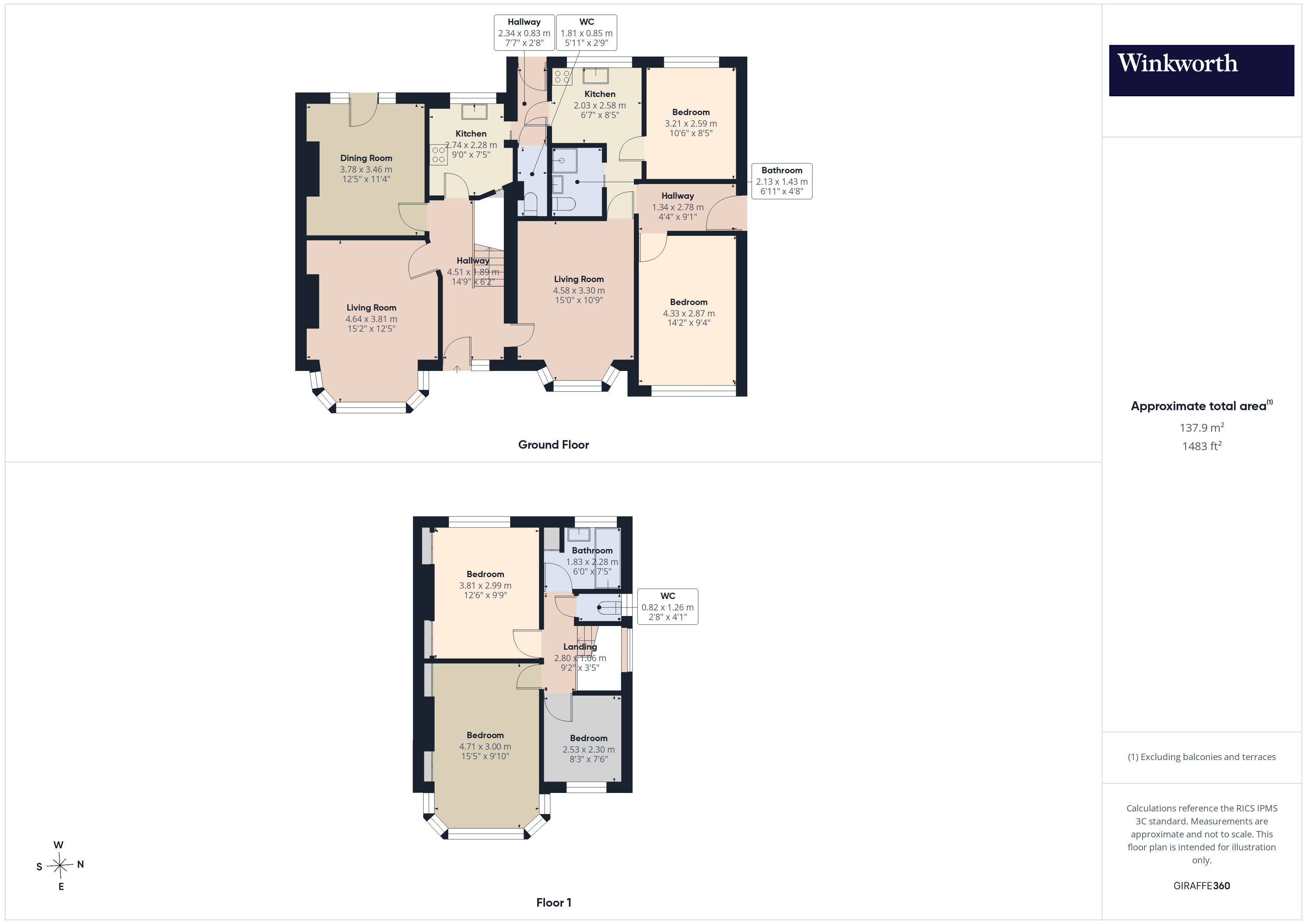 34, Hungerford Drive, Berkshire floorplan