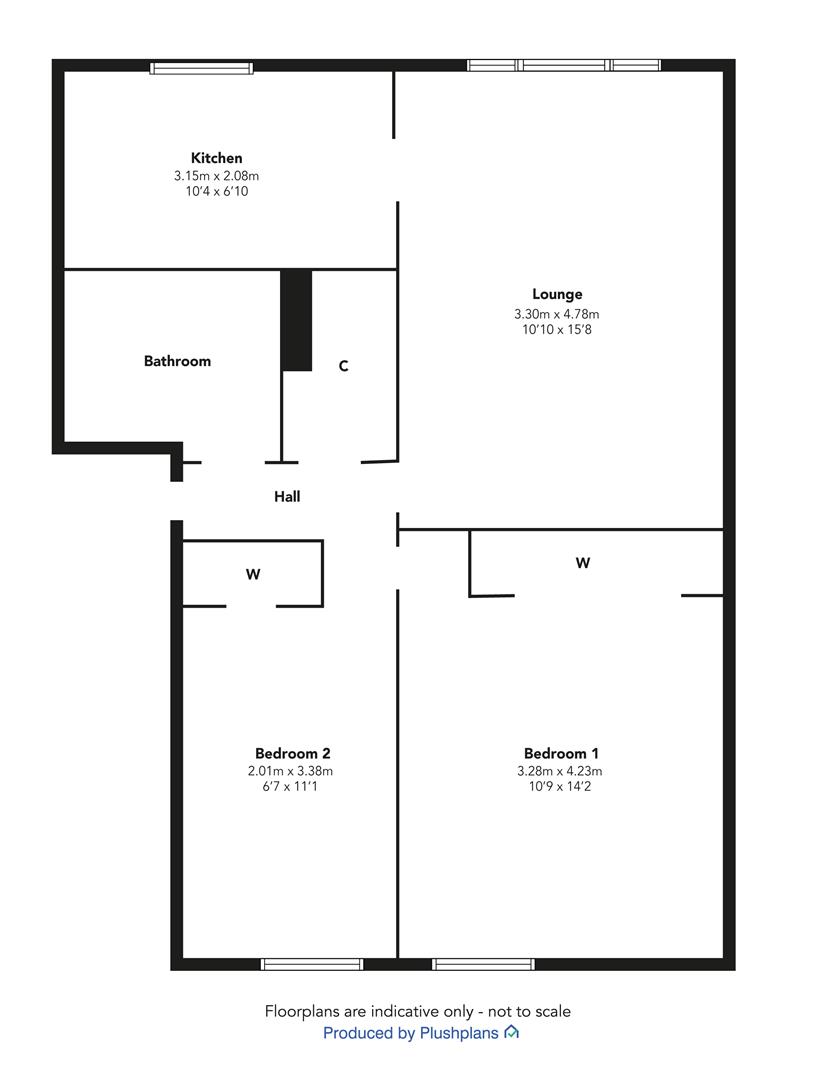 11, Doune Gardens, Gourock floorplan