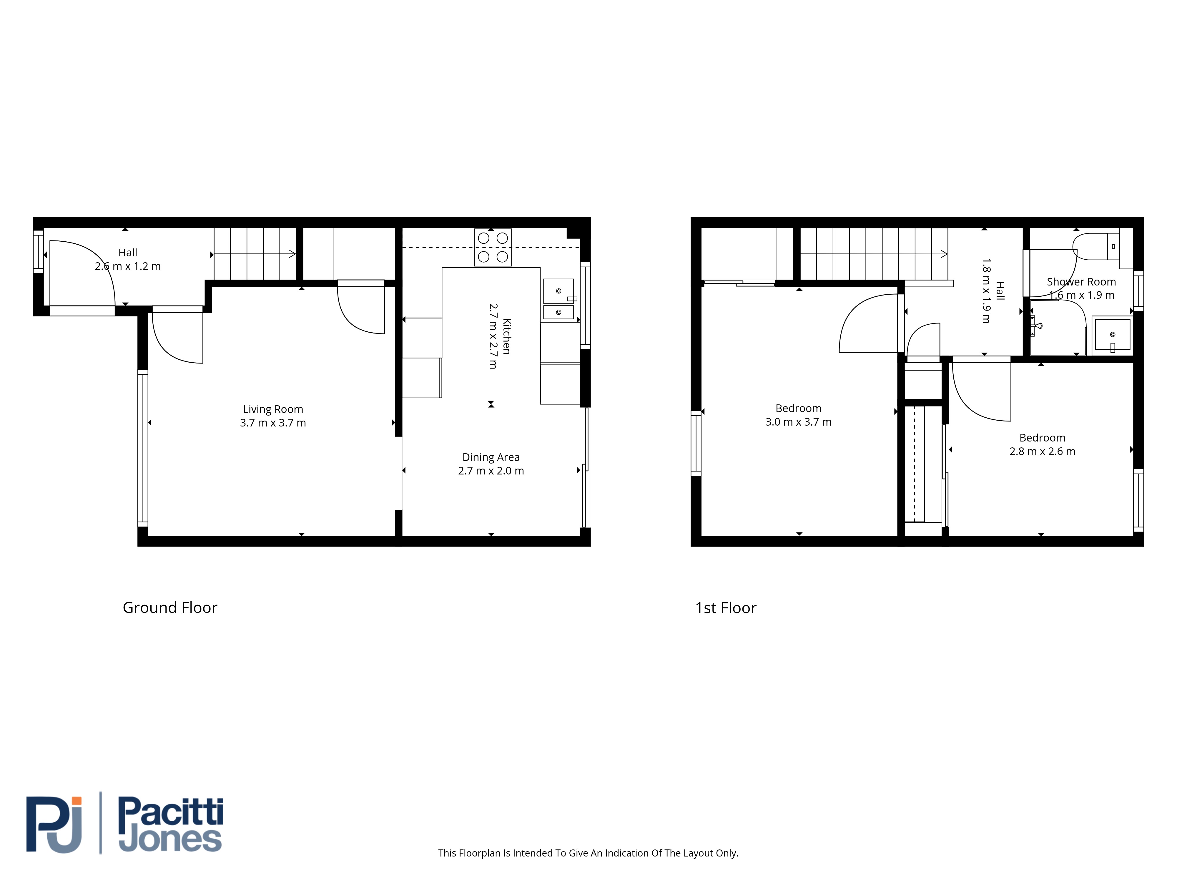2 Bluebell Gardens, Motherwell floorplan