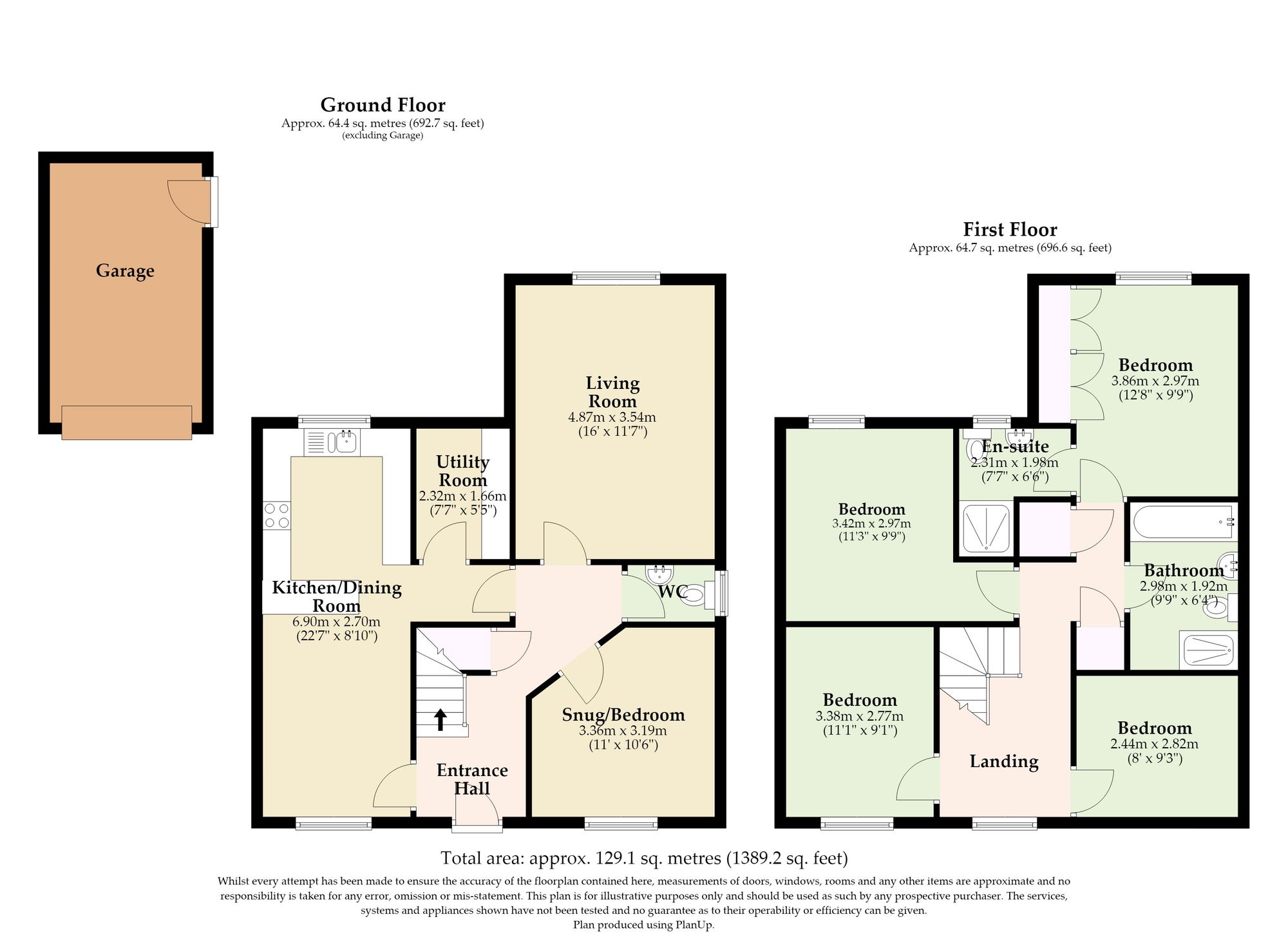 5 Meadowsweet Road, Great Yarmouth floorplan