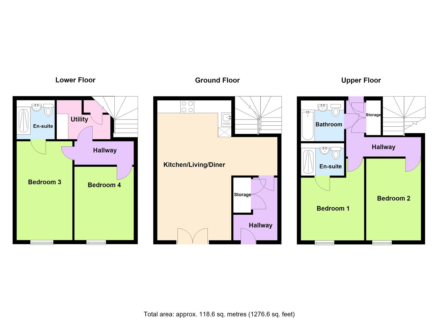 13, Millbank Street, Manchester floorplan