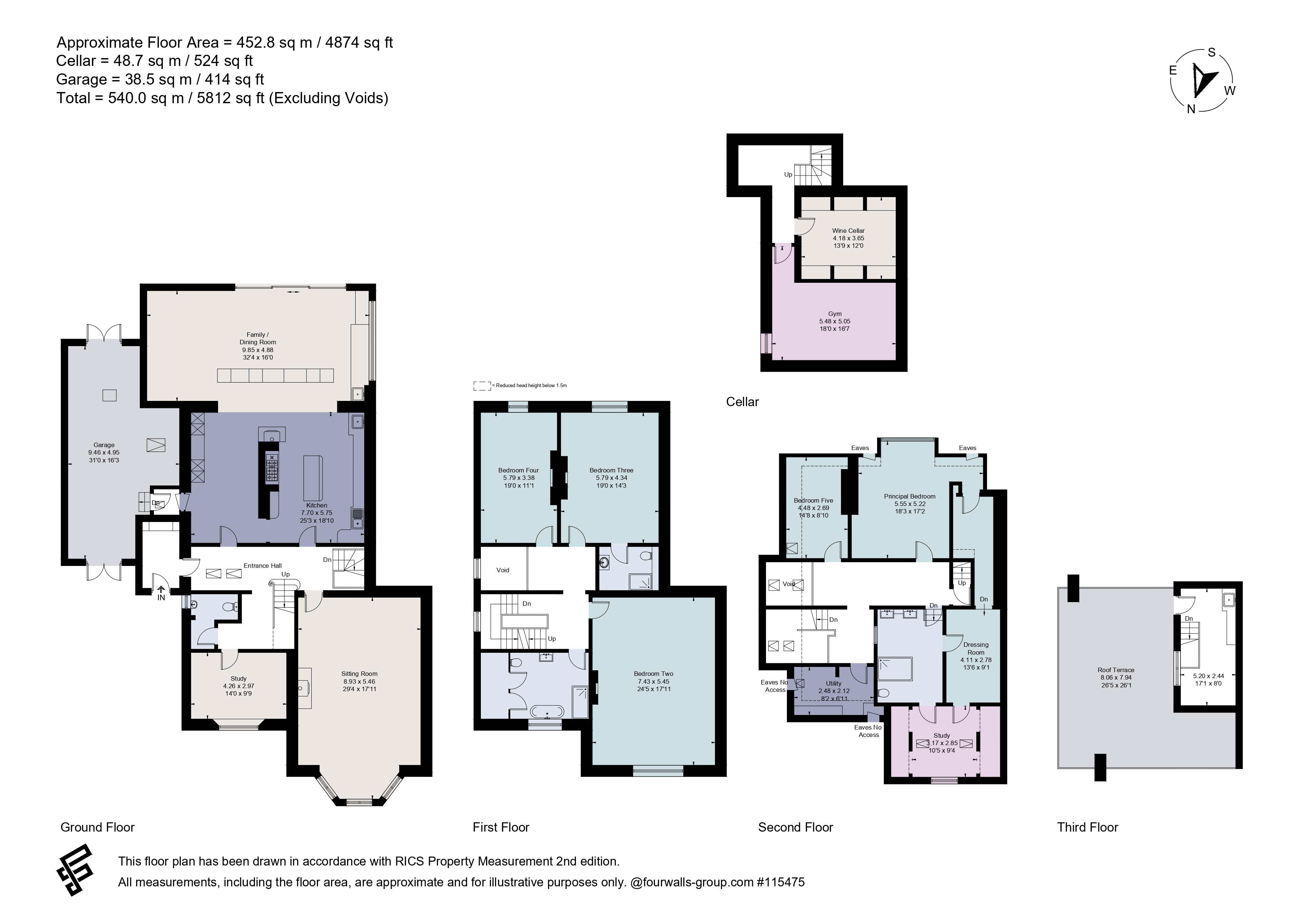 Riverwood,, North Road, Bristol floorplan