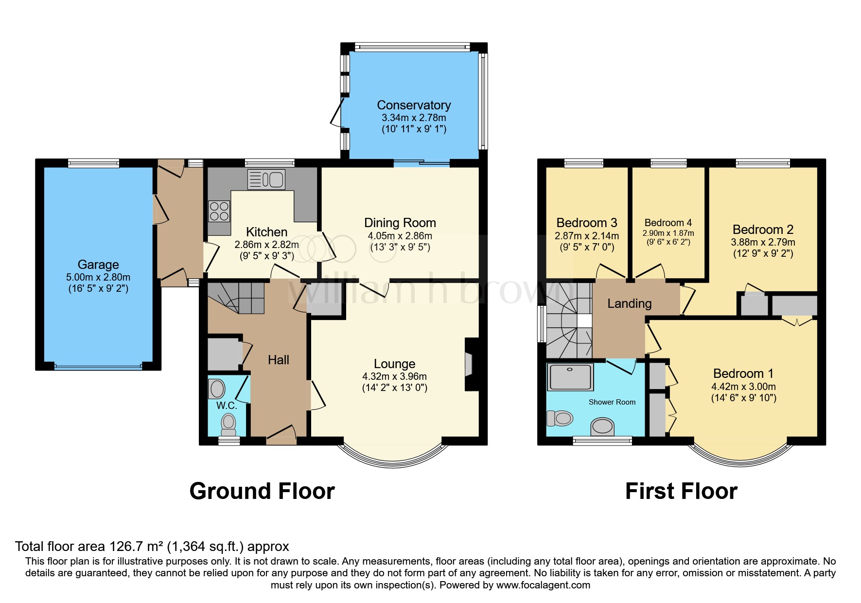 21, Lime Tree Crescent, Dereham floorplan