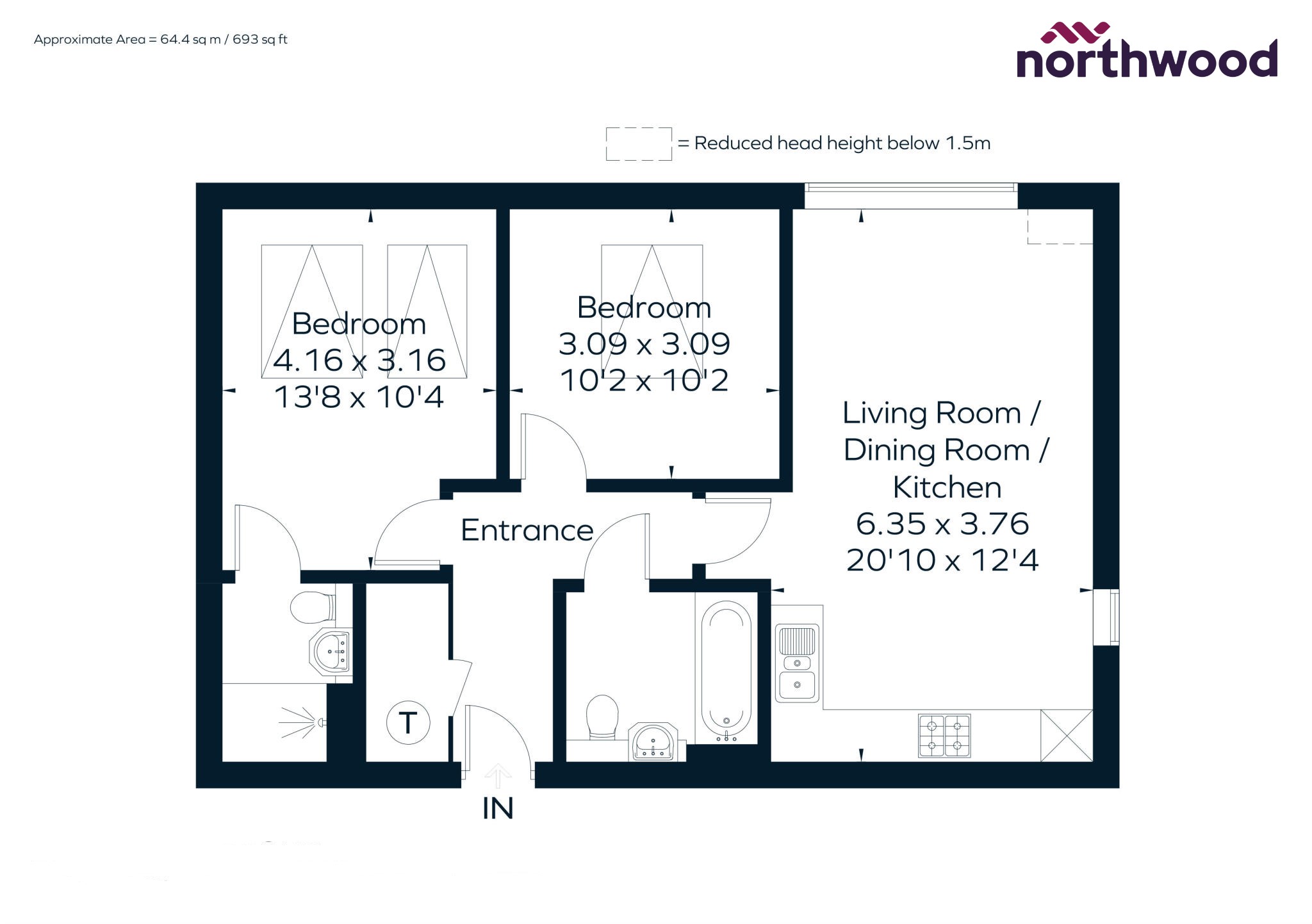 43, Hansell Gardens, St Albans floorplan