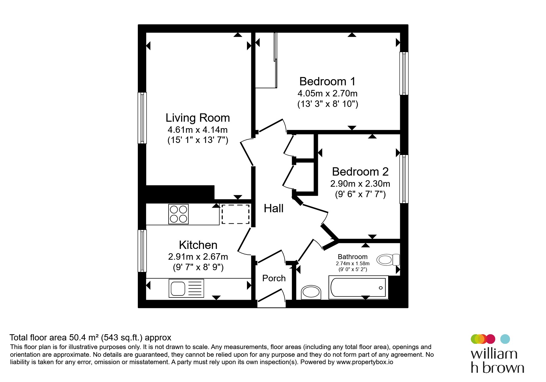 14, Tuscany Gardens, Barnsley floorplan