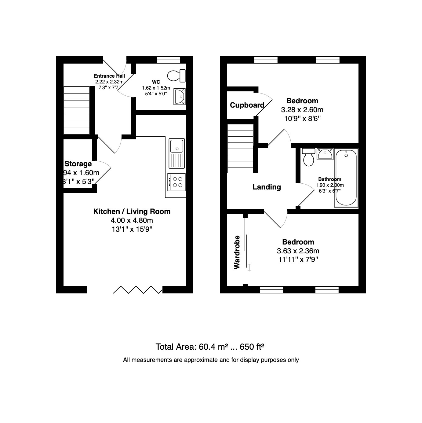 14 Rowe Place, Swaffham, Norfolk floorplan