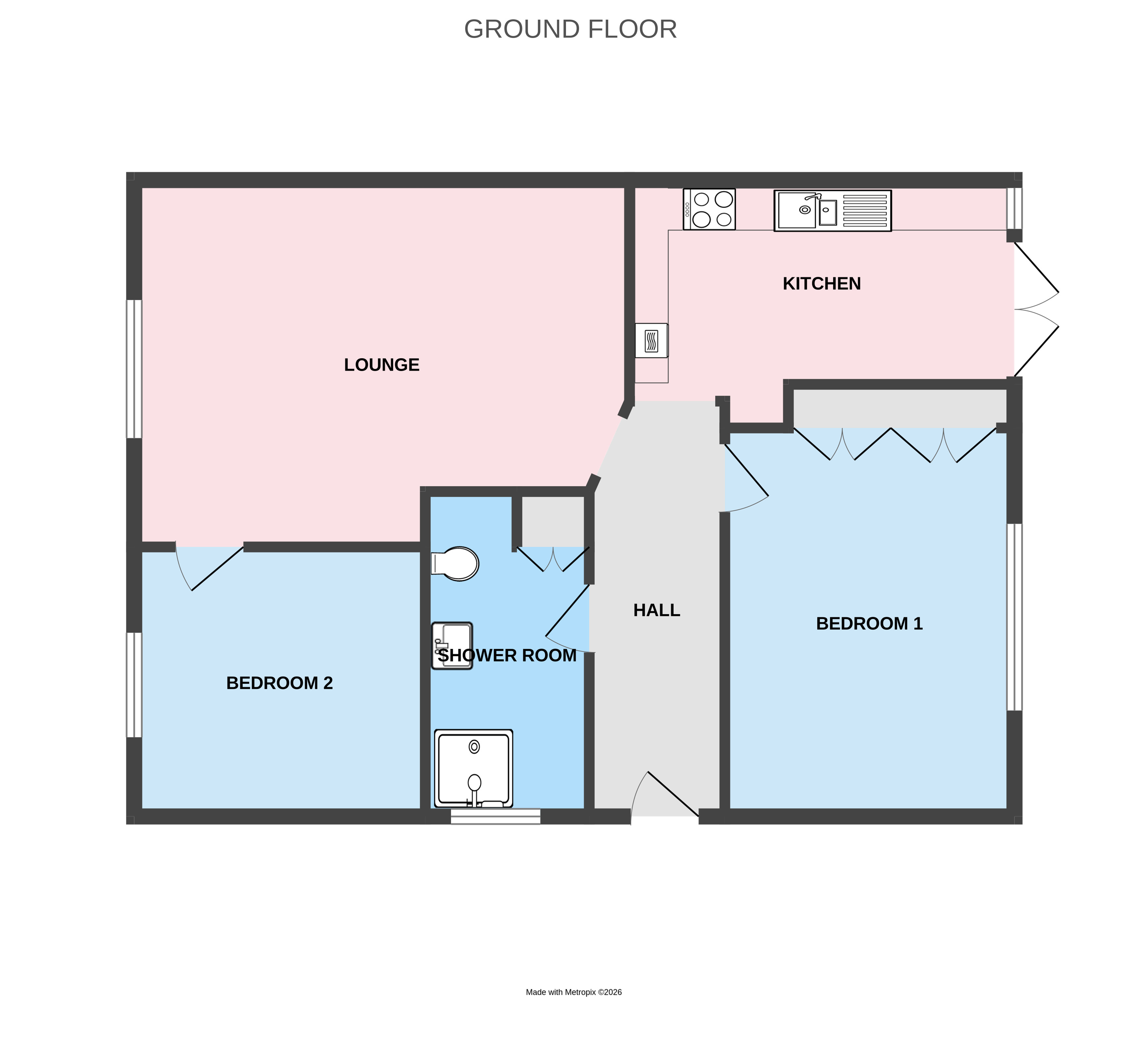 14, Apley Drive, Telford floorplan