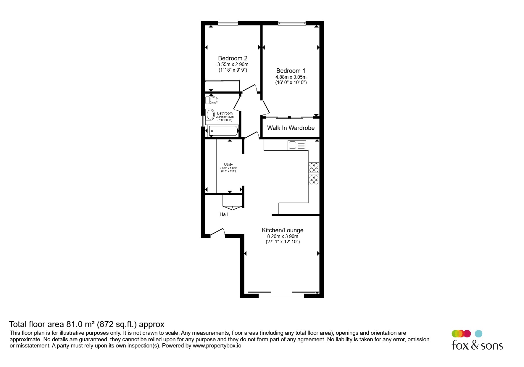 11, Wesley Lane, Saltash floorplan