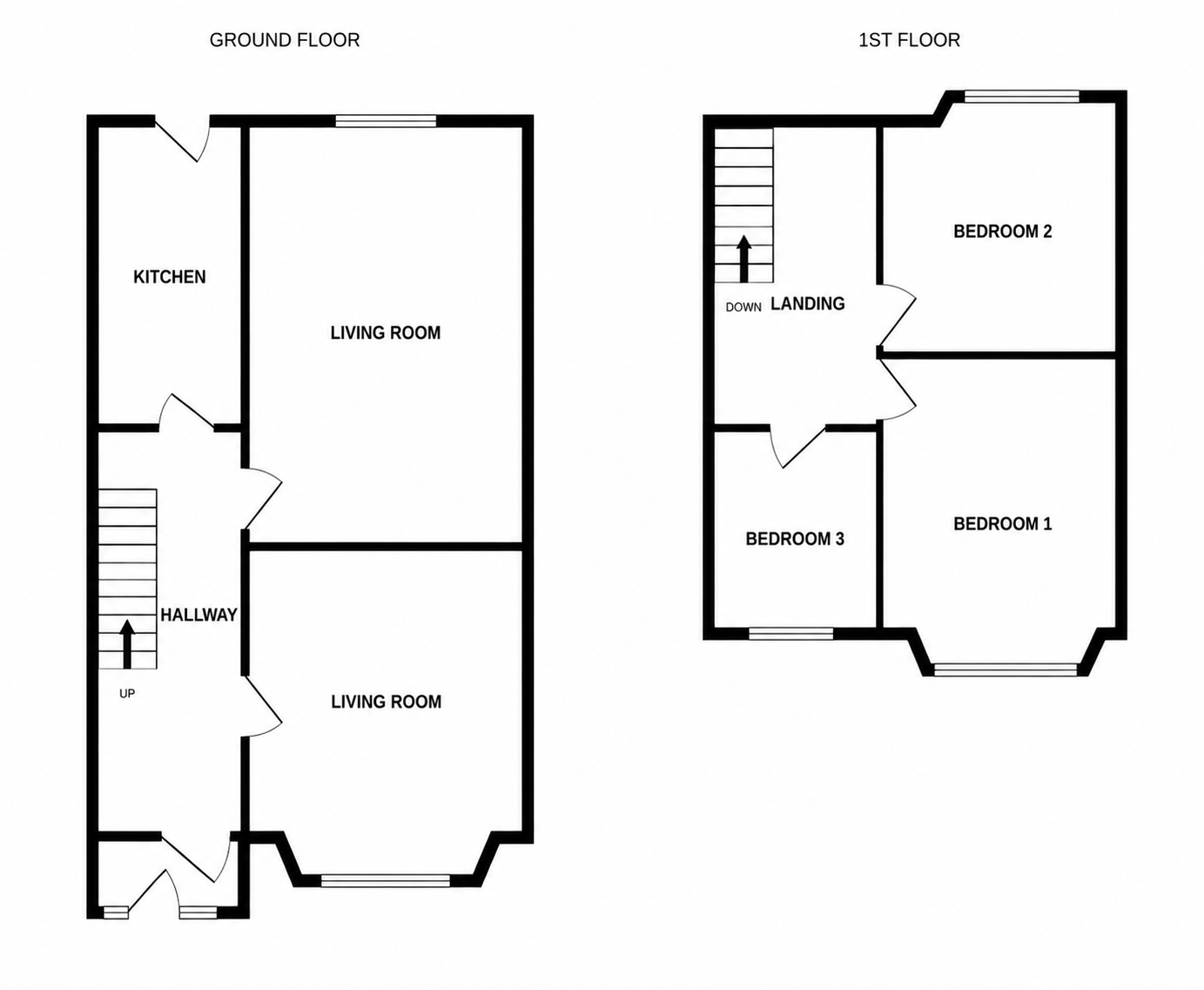 170 Ascot Gardens, Southall floorplan