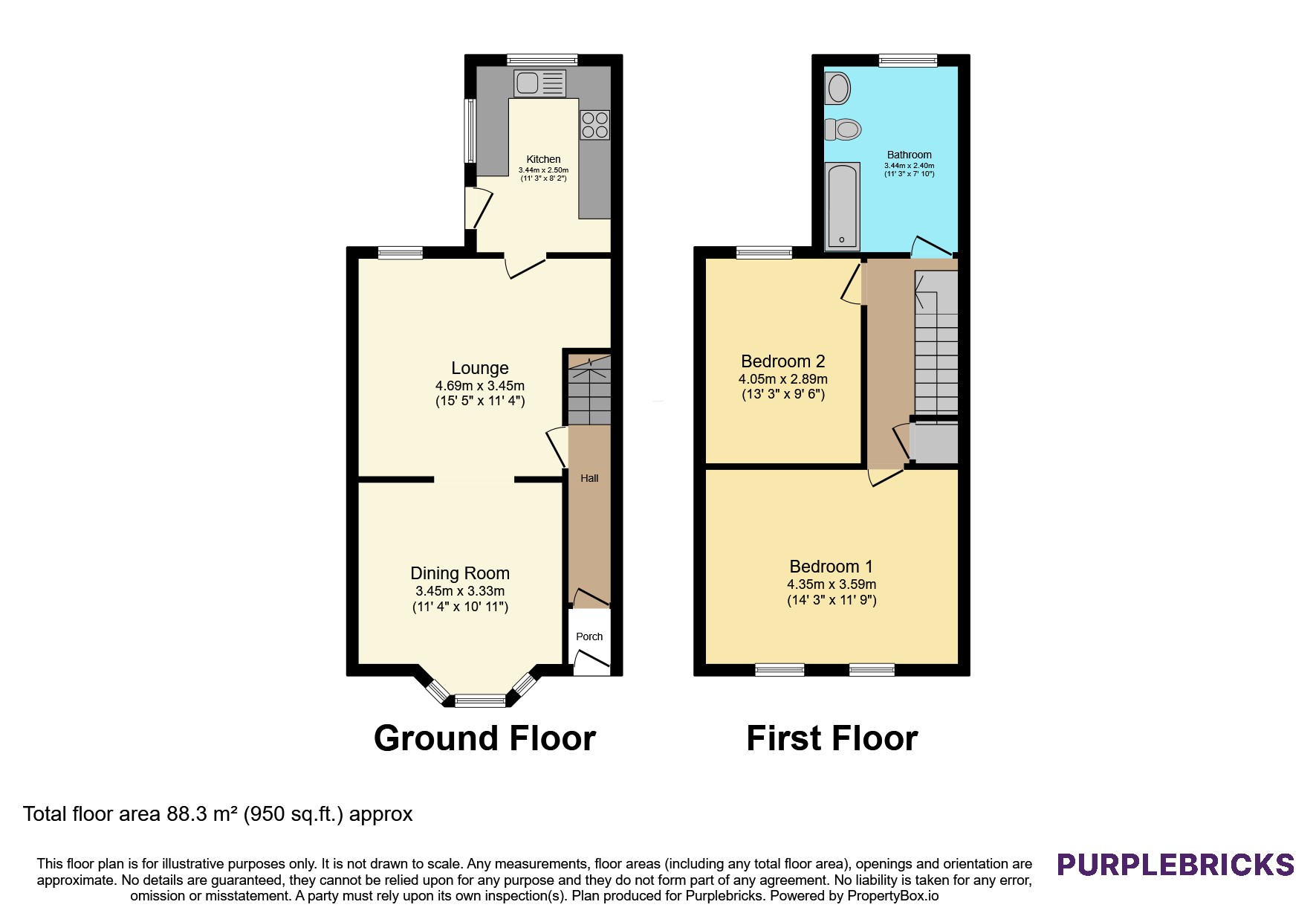 80, Becket Street, Liverpool floorplan