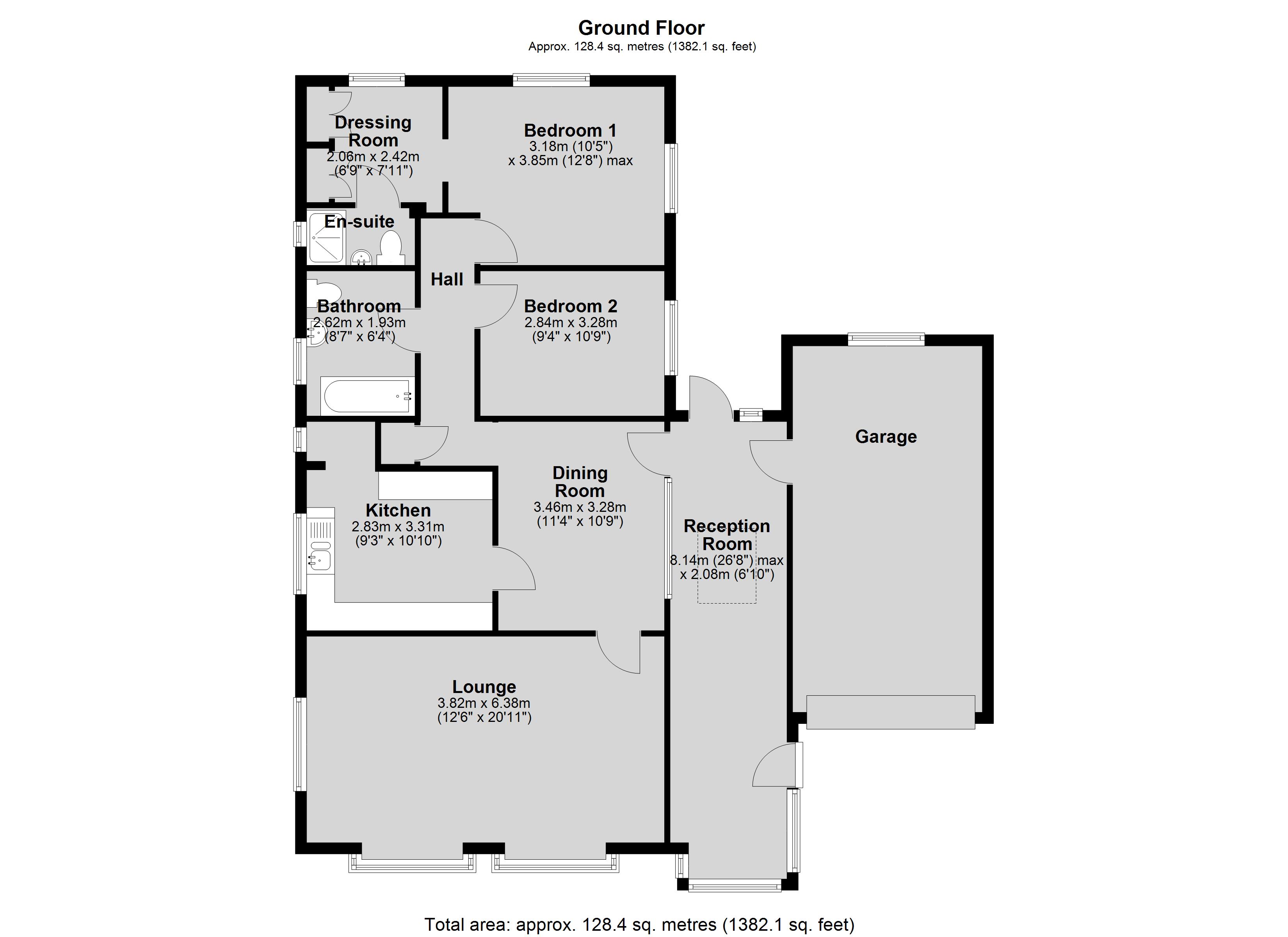 8, Cliff Avenue, Lincoln floorplan