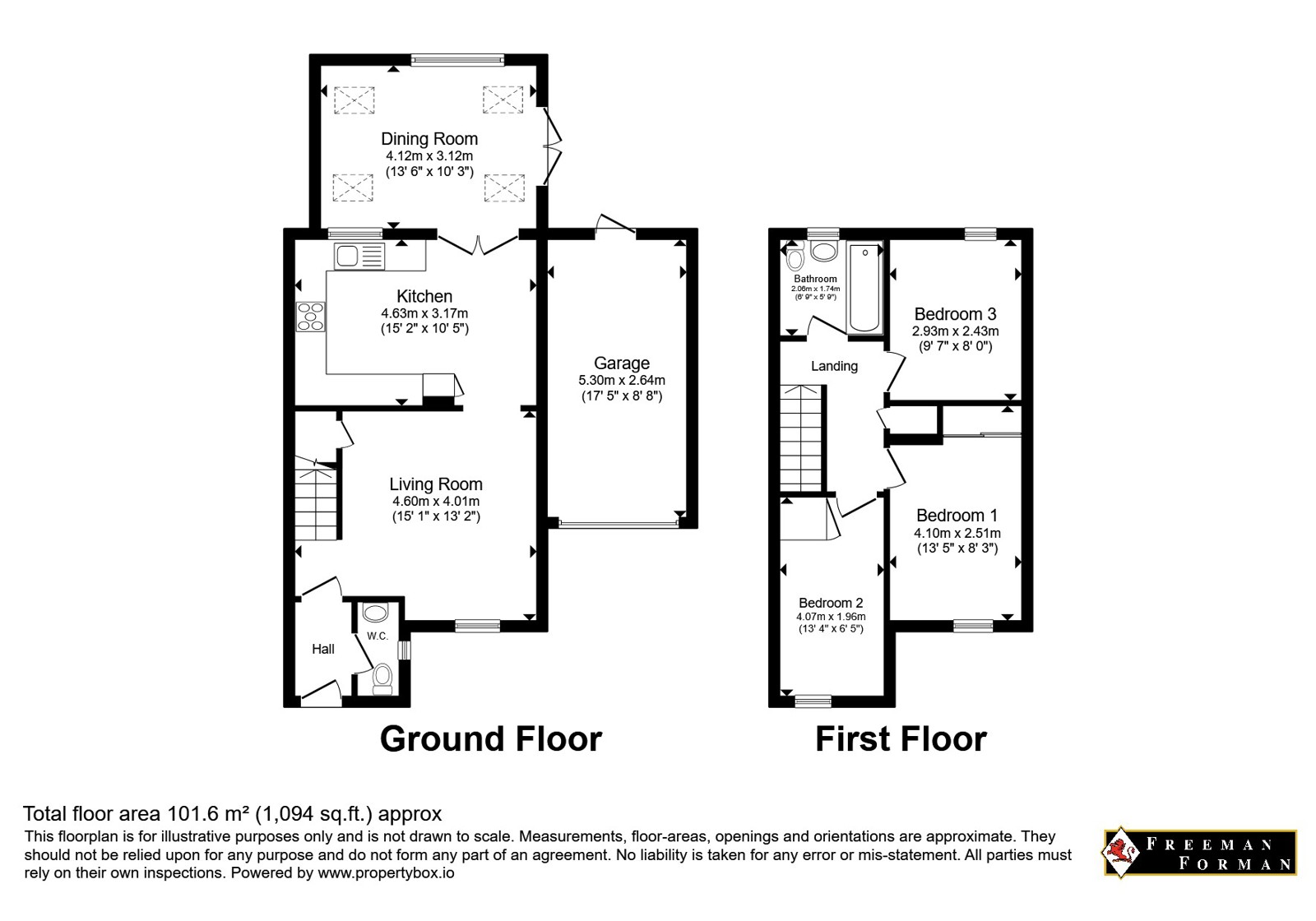 Amberley Close, Kent floorplan