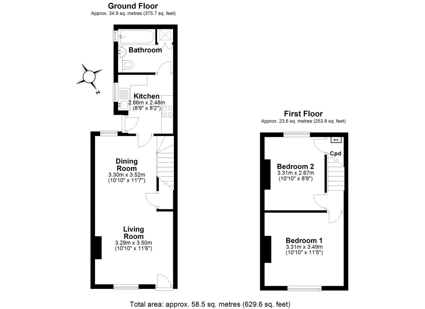 29, Railway Street, Cambridge floorplan