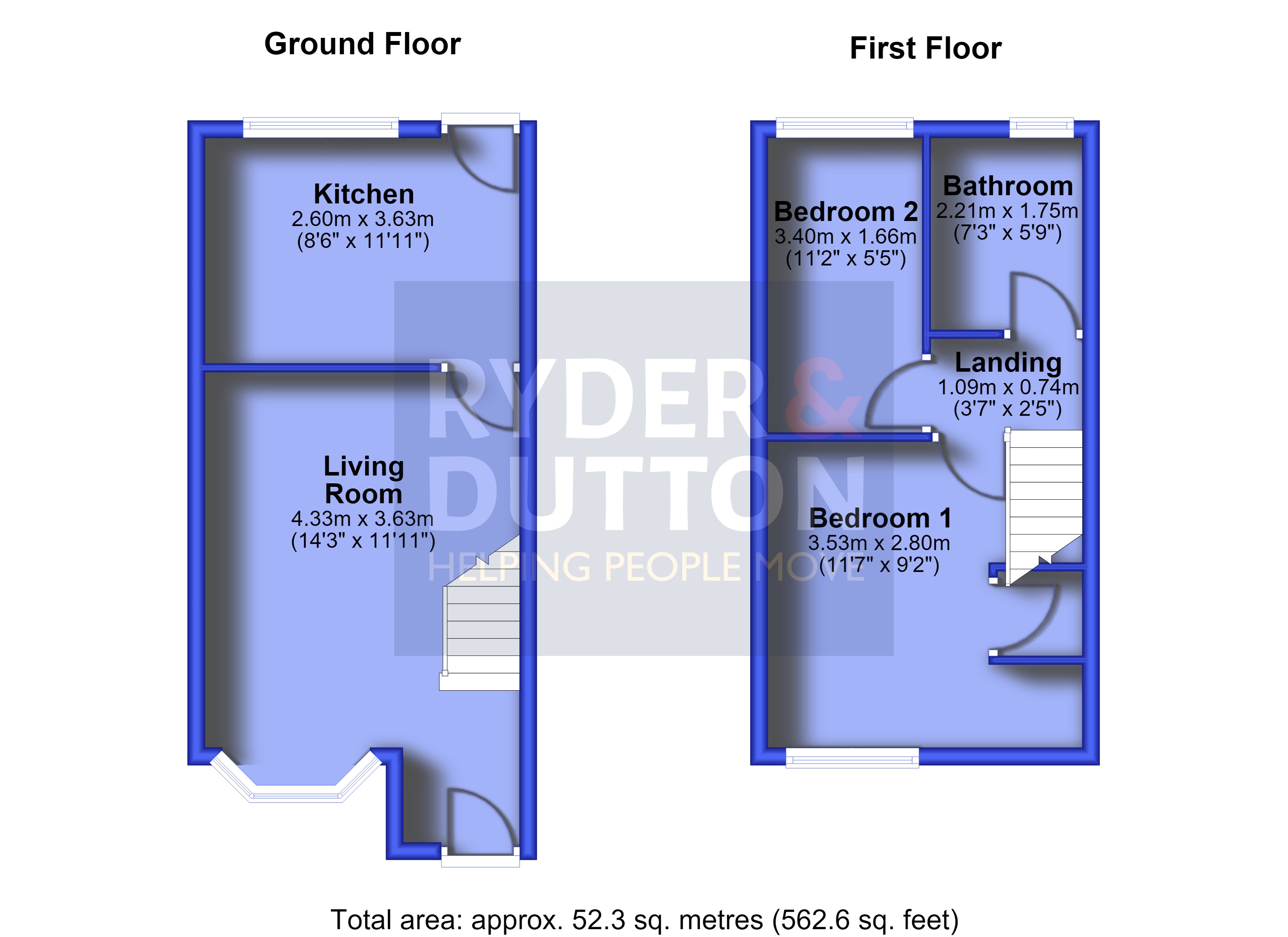 14, Ashley Lane, Greater Manchester floorplan