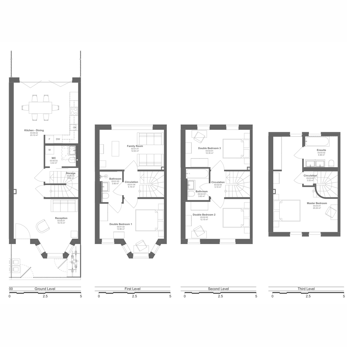 Flat House 3, Poets Corner, Railton Road, London floorplan