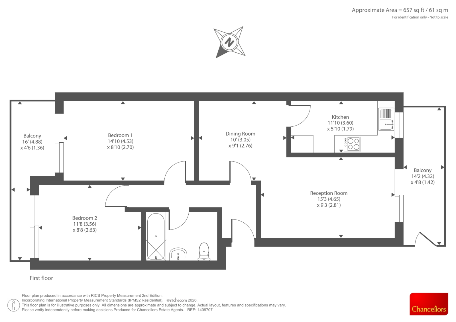 27, Savile Way, Wantage floorplan