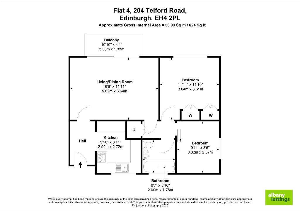 Telford Road, Edinburgh, EH4 2SB, Edinburgh floorplan