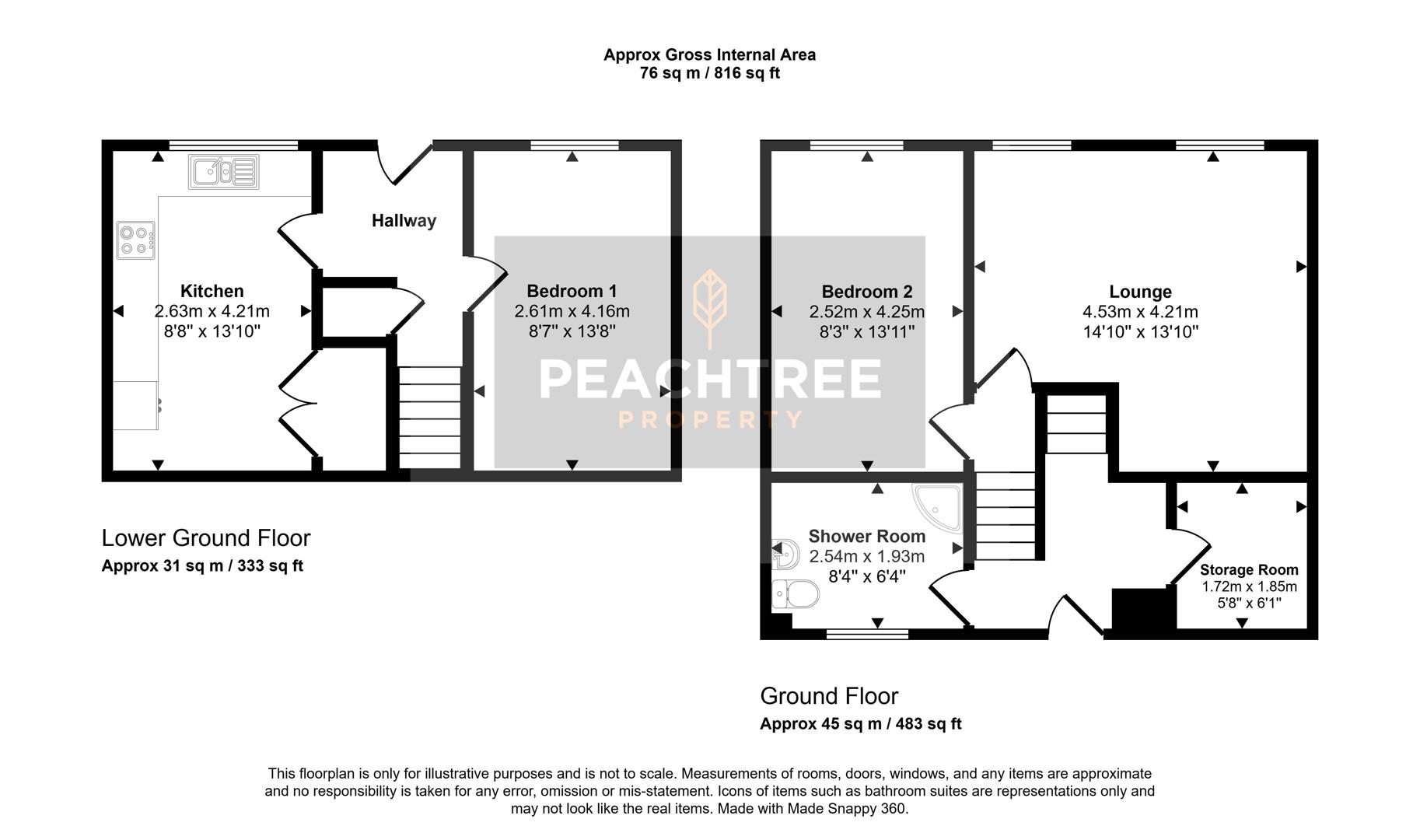 28, Hamilton Drive, Erskine floorplan