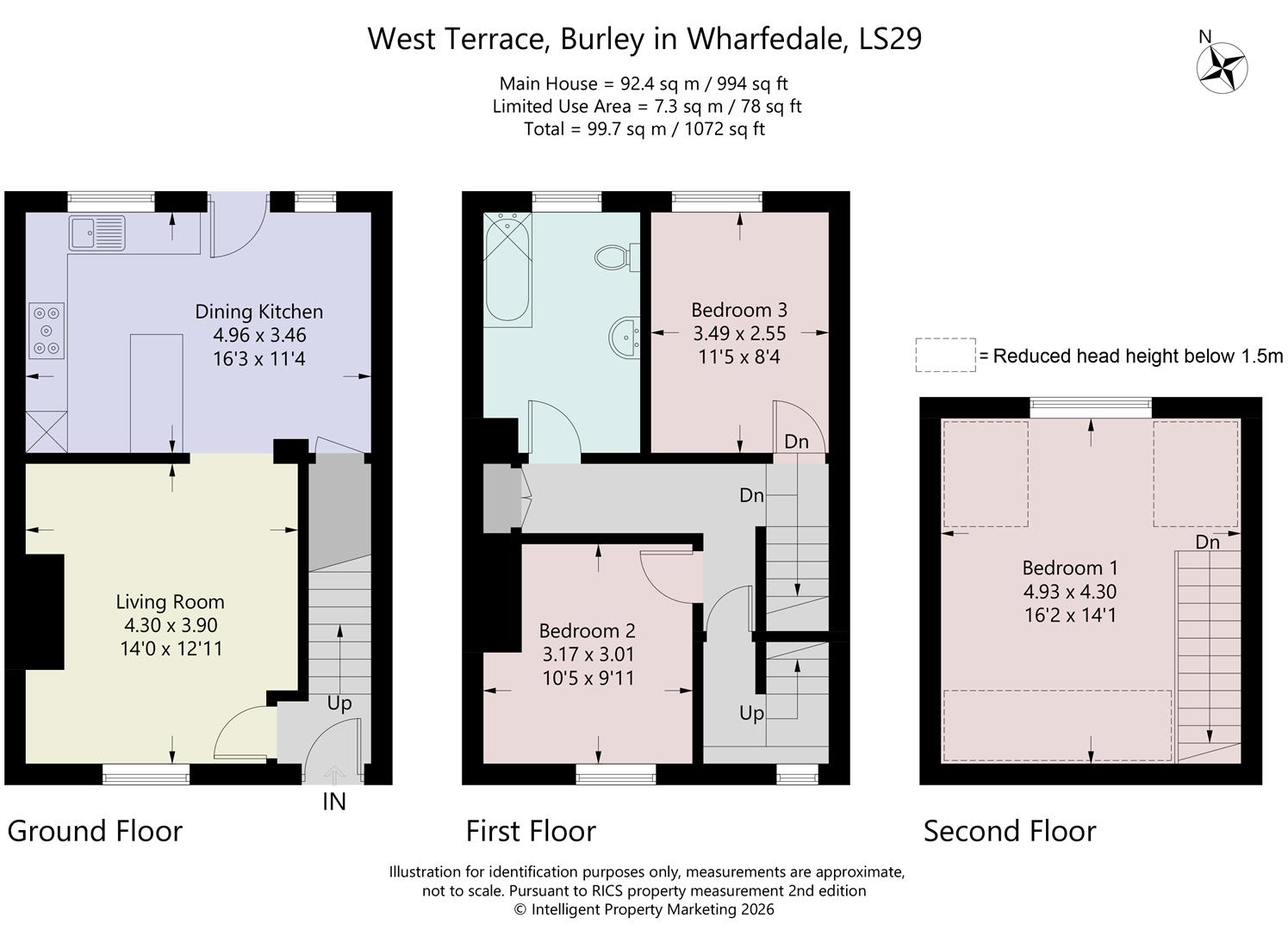 168, West Terrace, Burley In Wharfedale floorplan