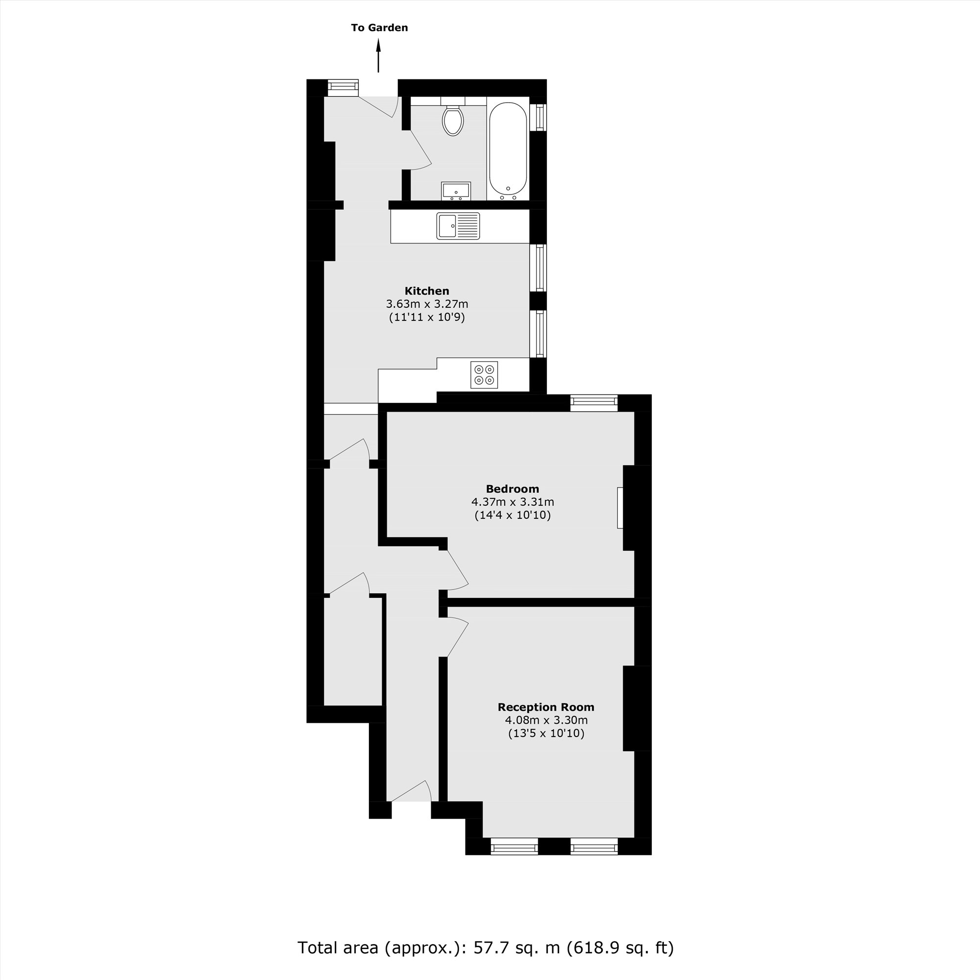 Hailsham Avenue, London floorplan