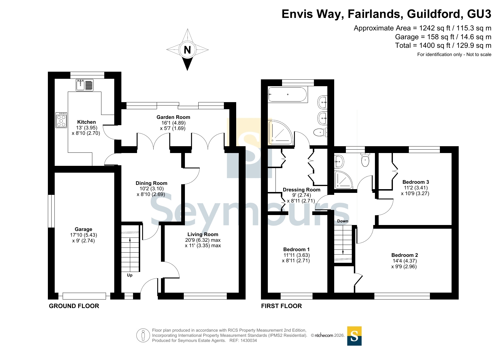 94, Envis Way, Guildford floorplan