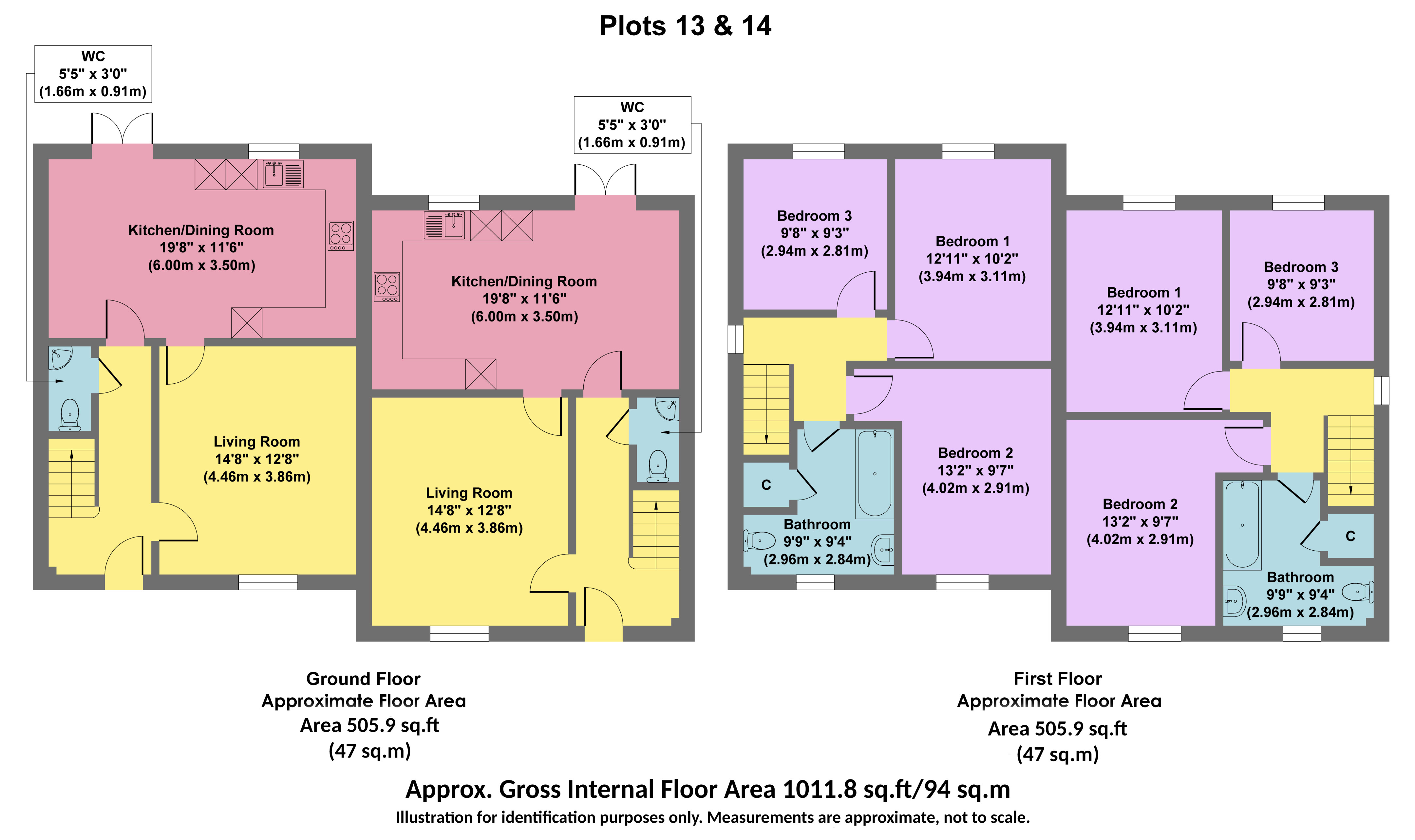 Adams Way, Skipton floorplan
