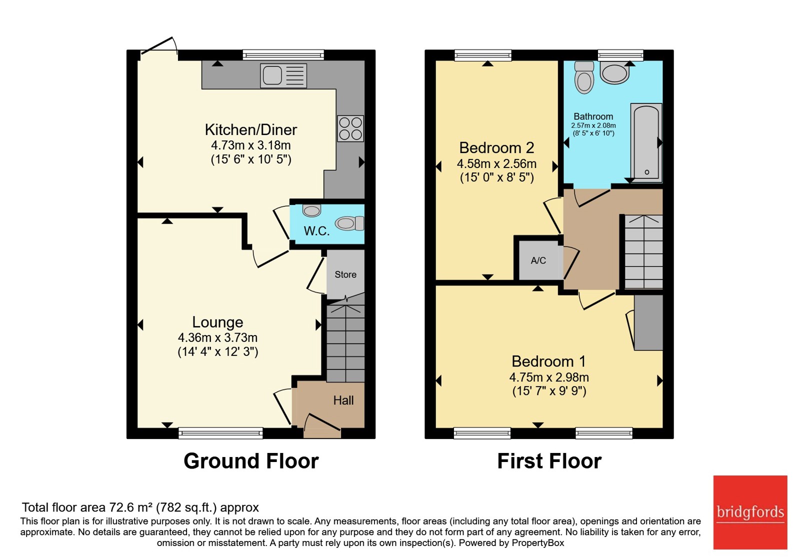 44, Sergeant Way, Staffordshire floorplan
