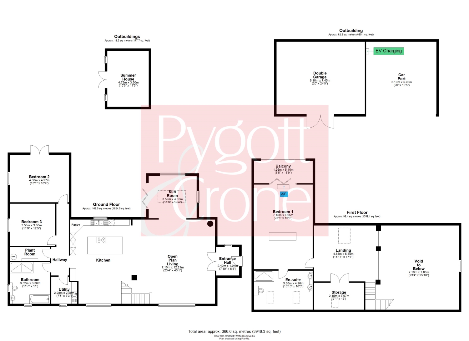 Tawny Lodge, Cheal Road, Spalding floorplan