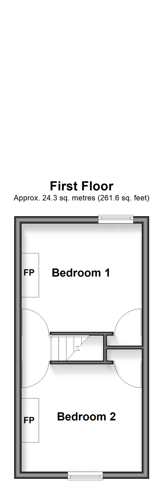 Mill Road, Hawley floorplan