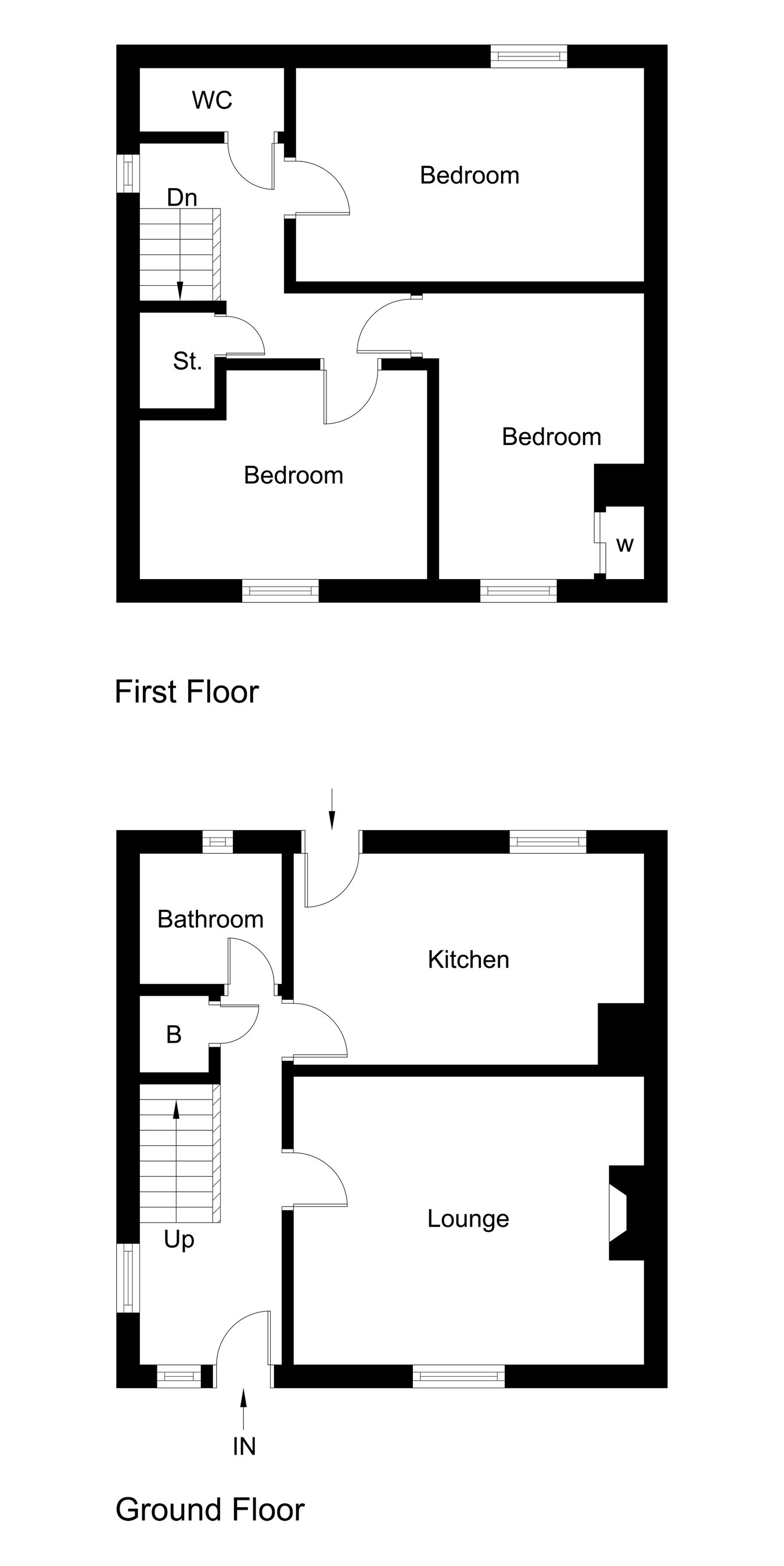 8, The Avenue, Lochgelly floorplan
