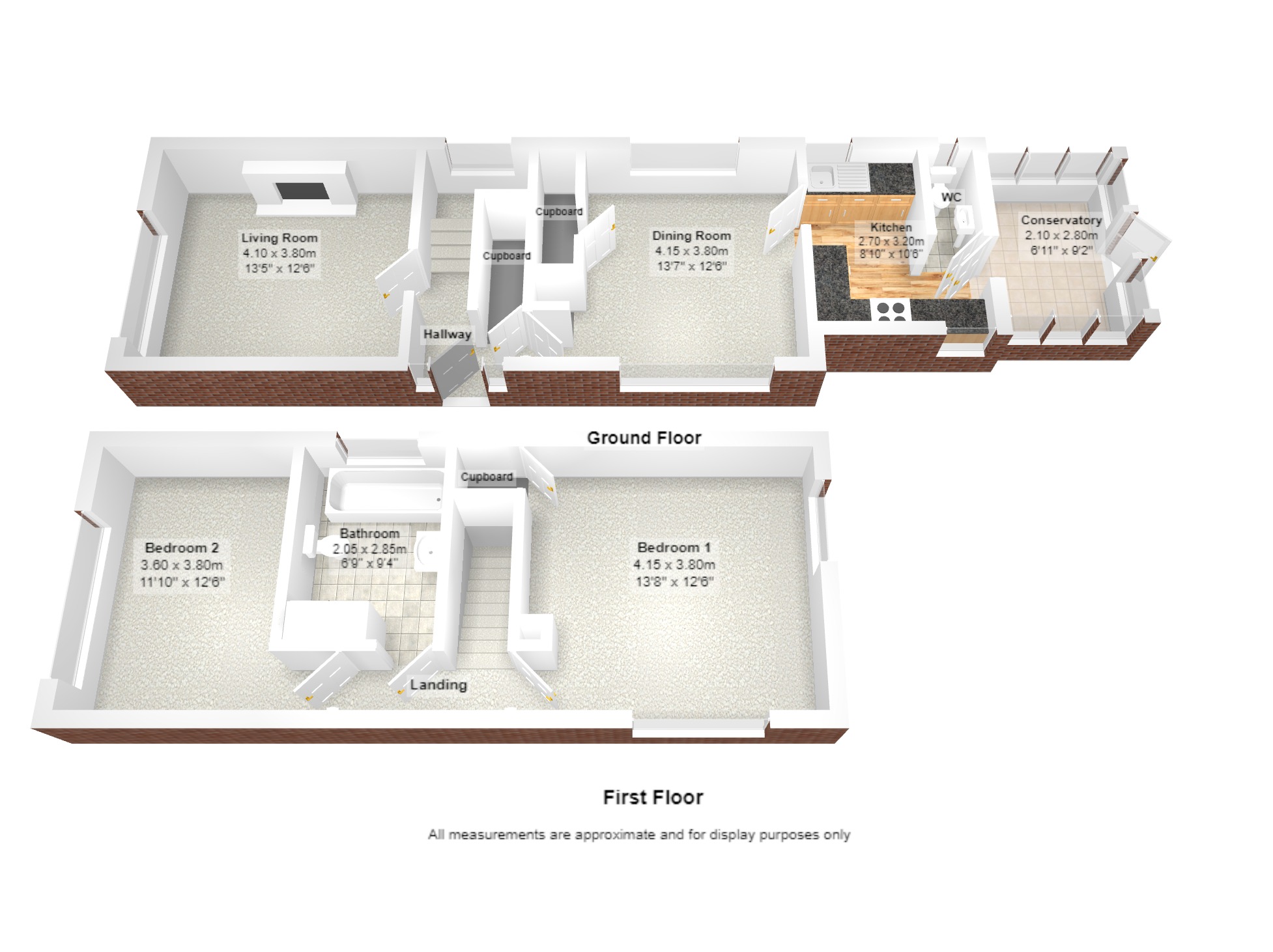 2a, Henson Close, Leicester floorplan