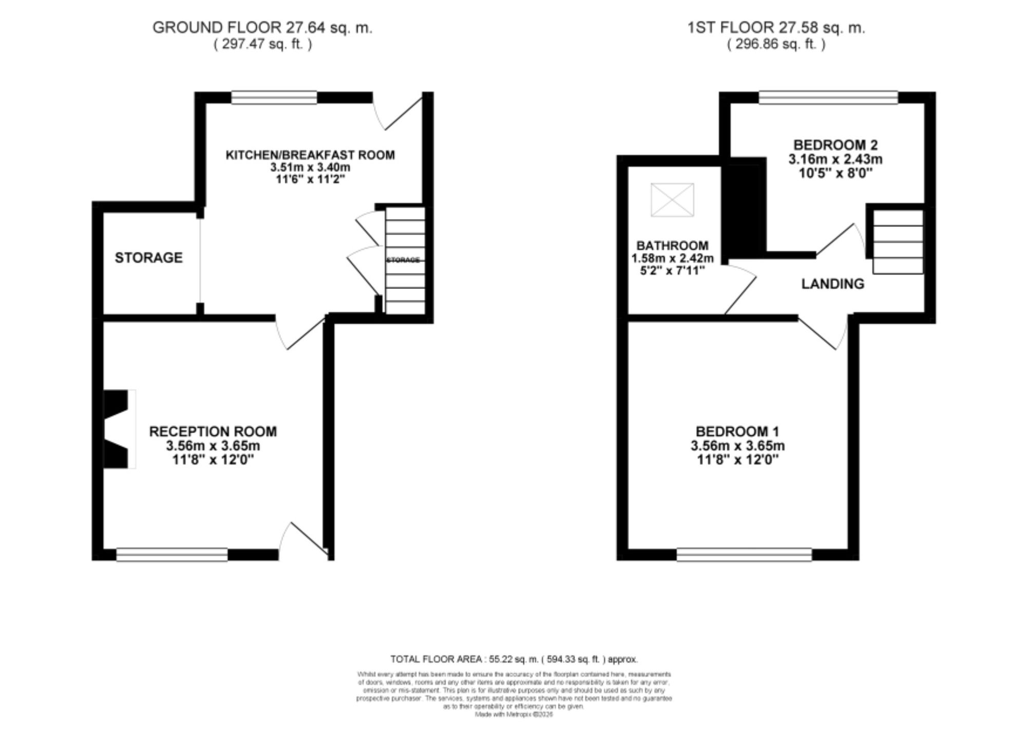 4 Glebe Road, Stoke-On-Trent floorplan