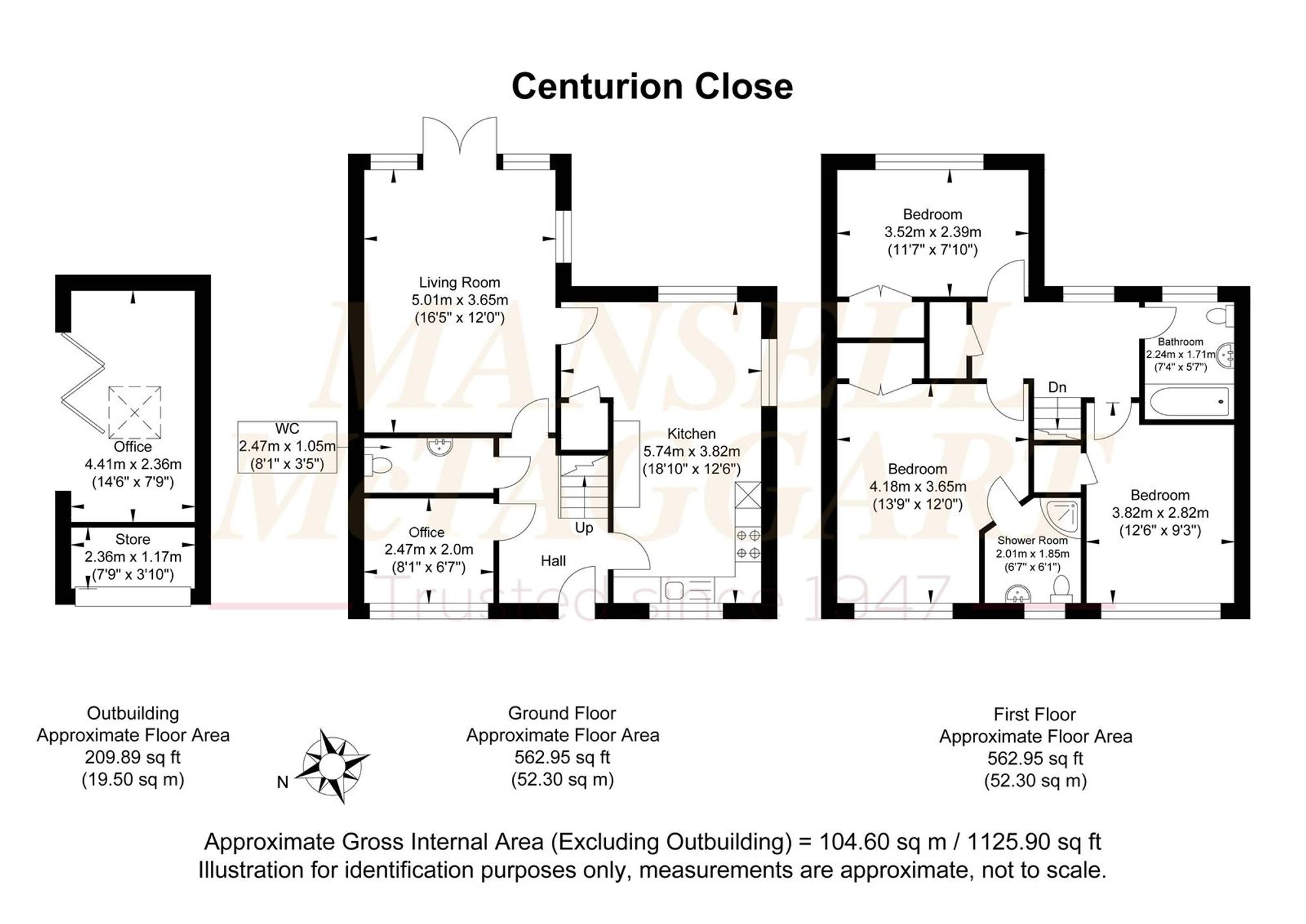 12 Centurion Close, Billingshurst floorplan