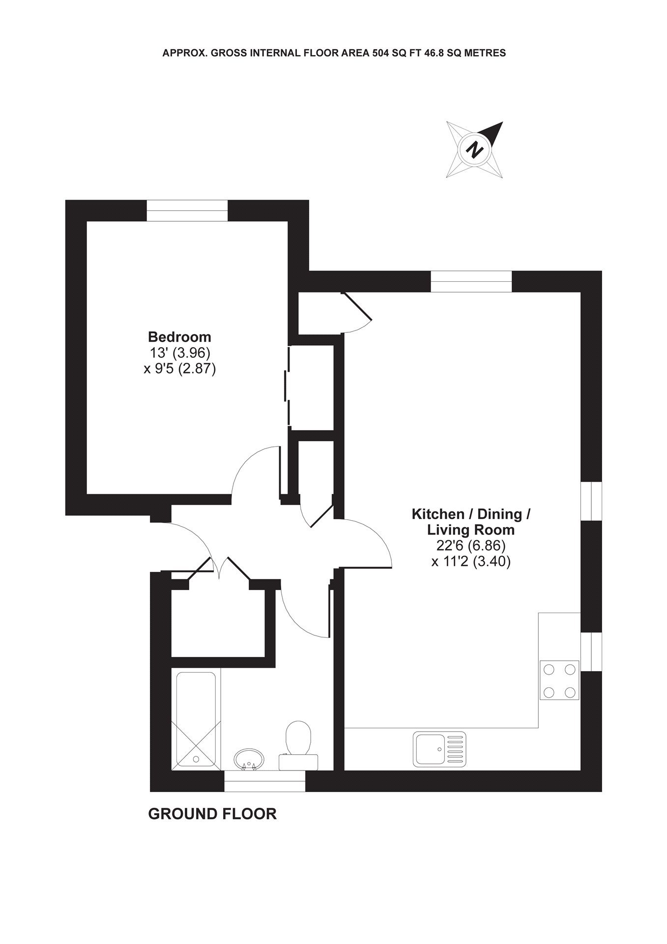 1 Bedrooms Flat for sale in Caxton House, Deansgate Road, Reading, Berkshire RG1