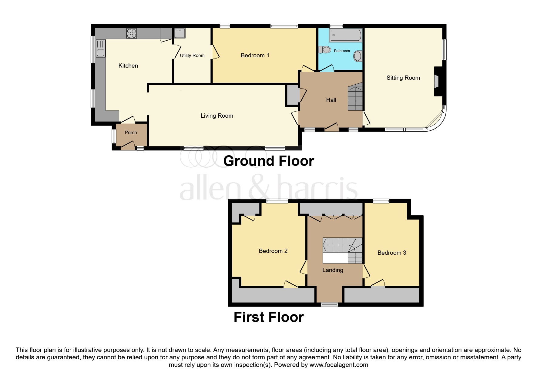 10, Cumnor Road, Oxford floorplan
