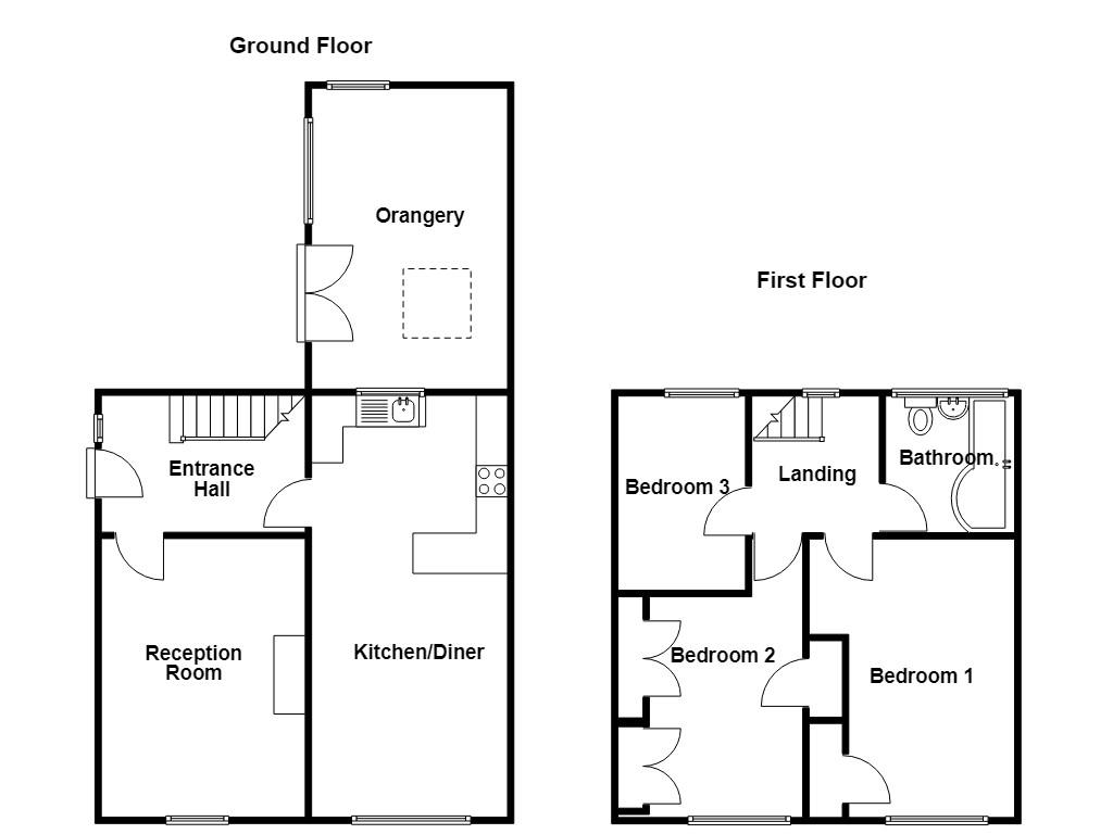 221, Sycamore Avenue, Burnley floorplan