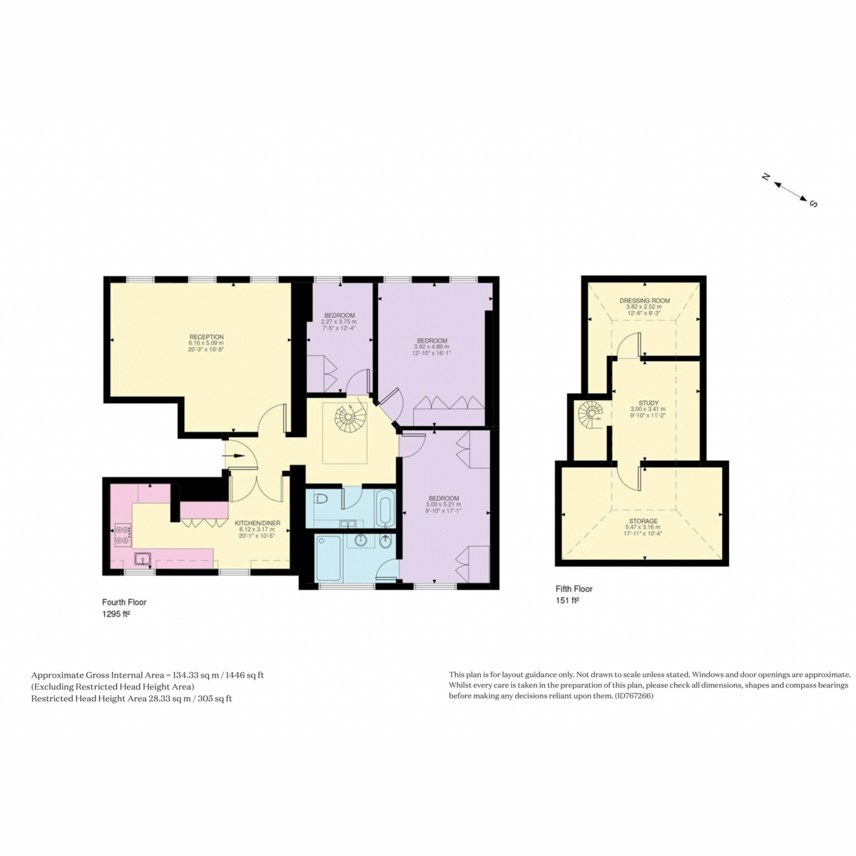 Flat 4, 58, Montagu Square, Marylebone floorplan