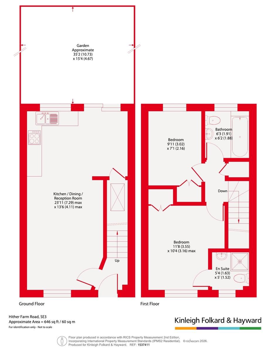 Hither Farm Road, London floorplan