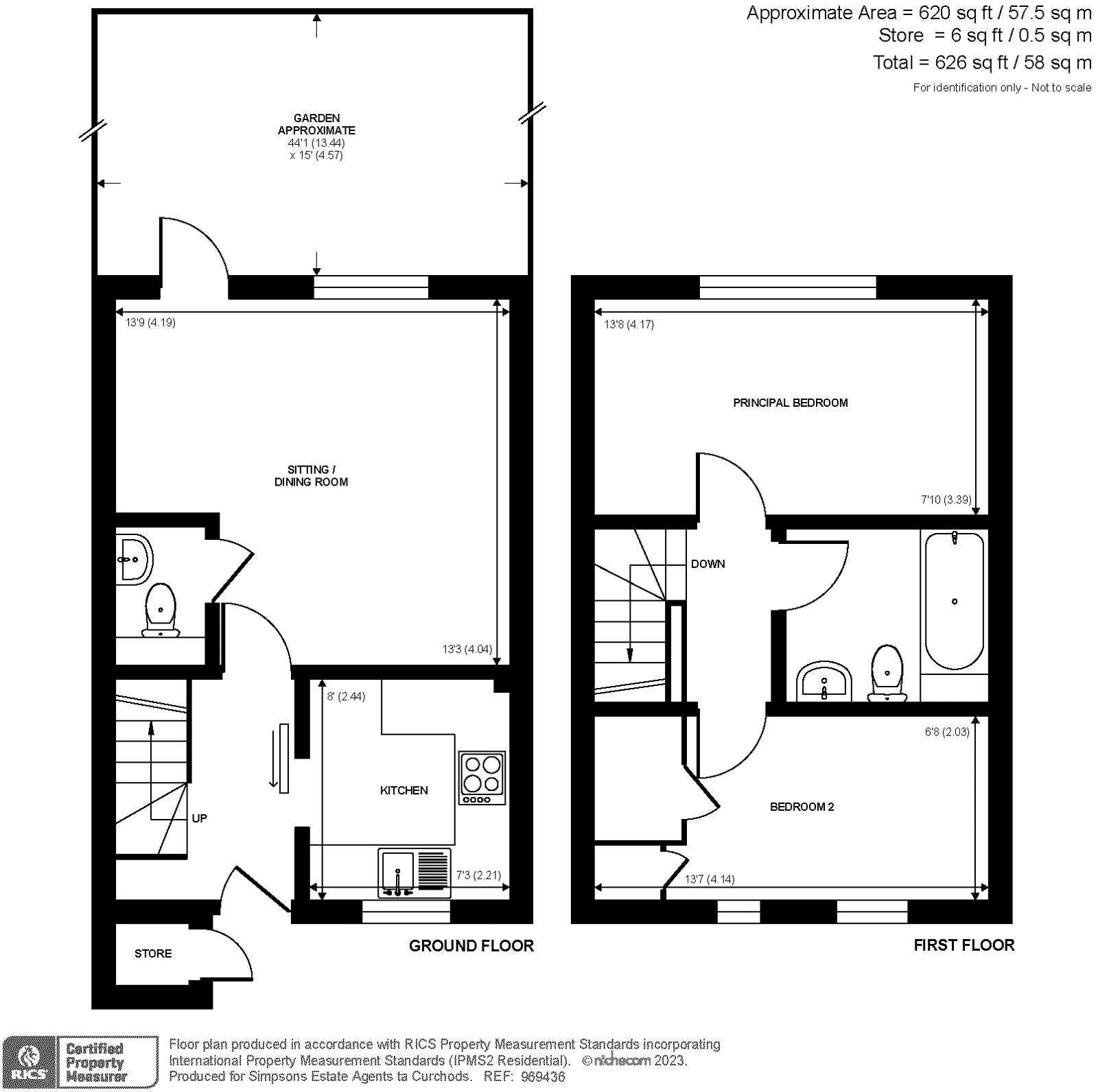 Archer Close, Kingston Upon Thames KT2, 2 bedroom terraced house for