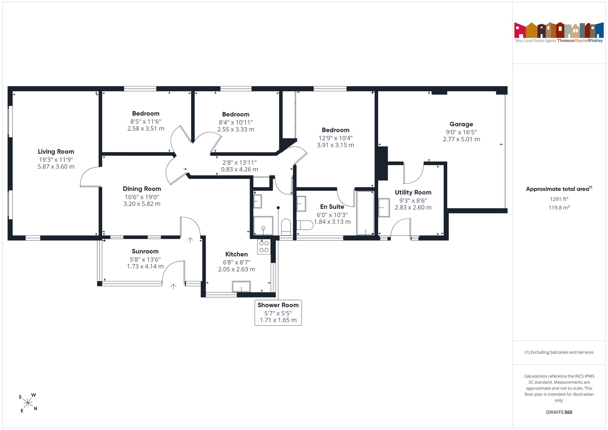 3 Kent Lea, Kendal floorplan