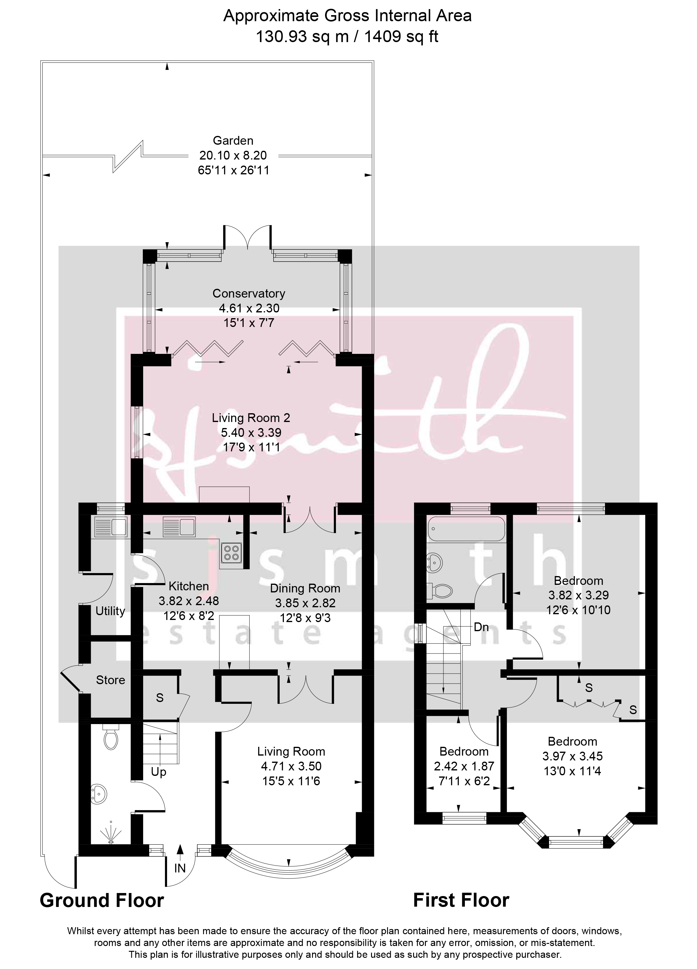 57, Shortwood Avenue, Staines-upon-Thames floorplan