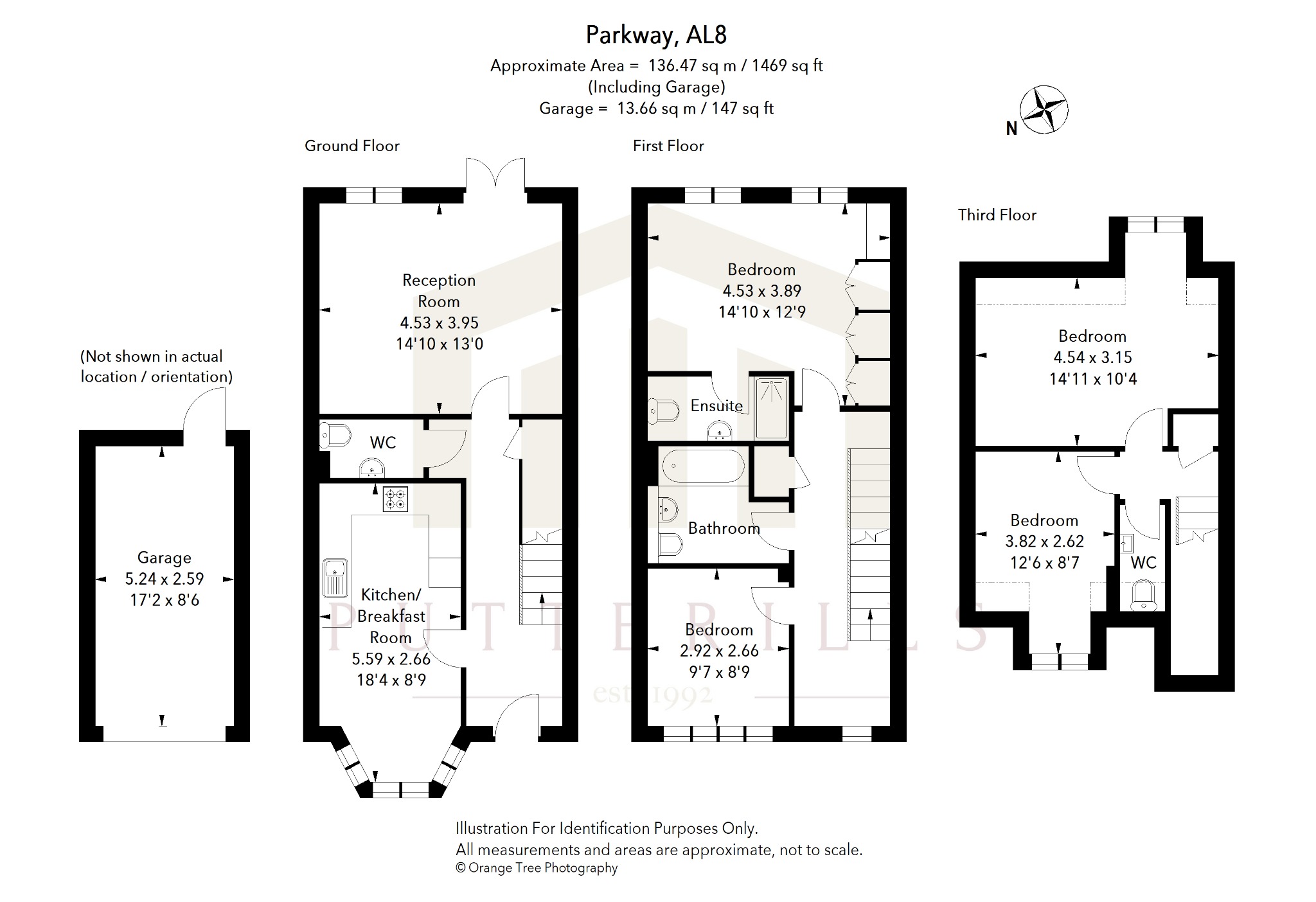 111, Parkway, Welwyn Garden City floorplan