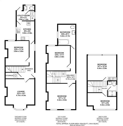 Howard Street, Oxford floorplan