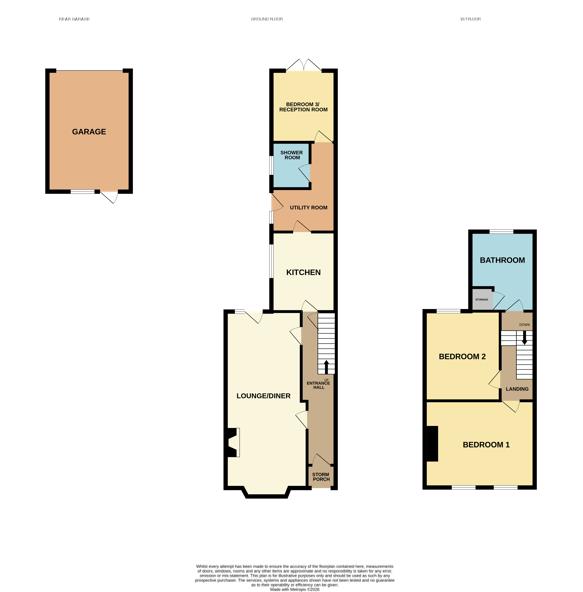 64, Park Road, Lowestoft floorplan