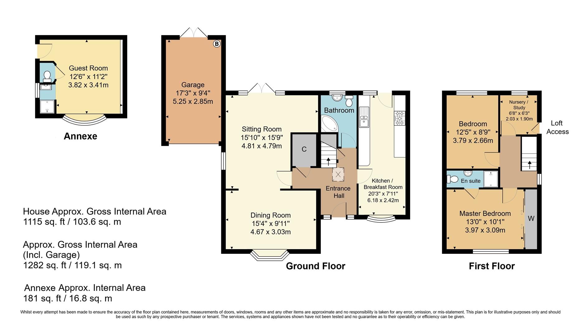 The Coach House, Hadlow Park, Tonbridge floorplan