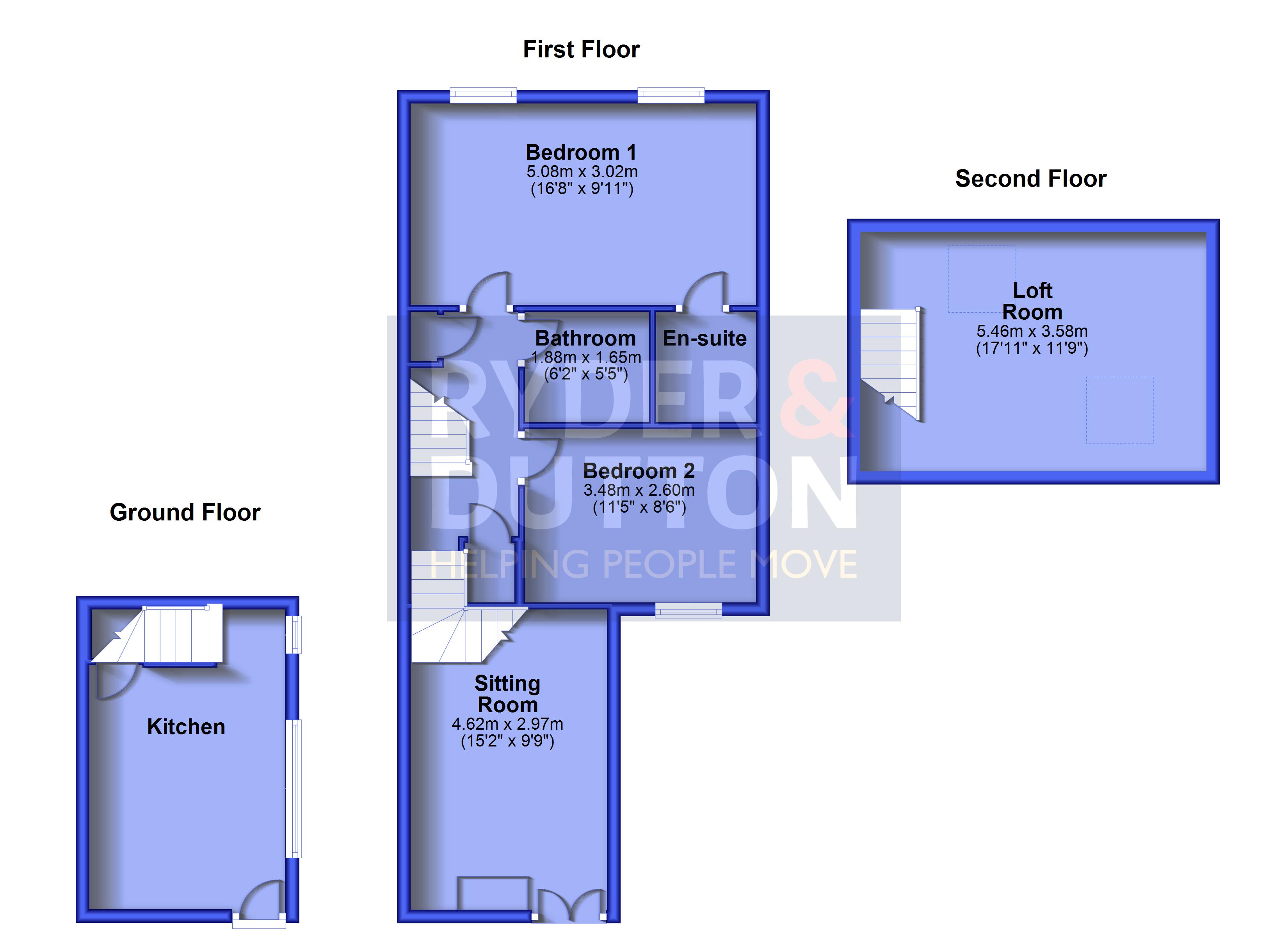 Cooks Cottage,, Upperthong Lane, West Yorkshire floorplan