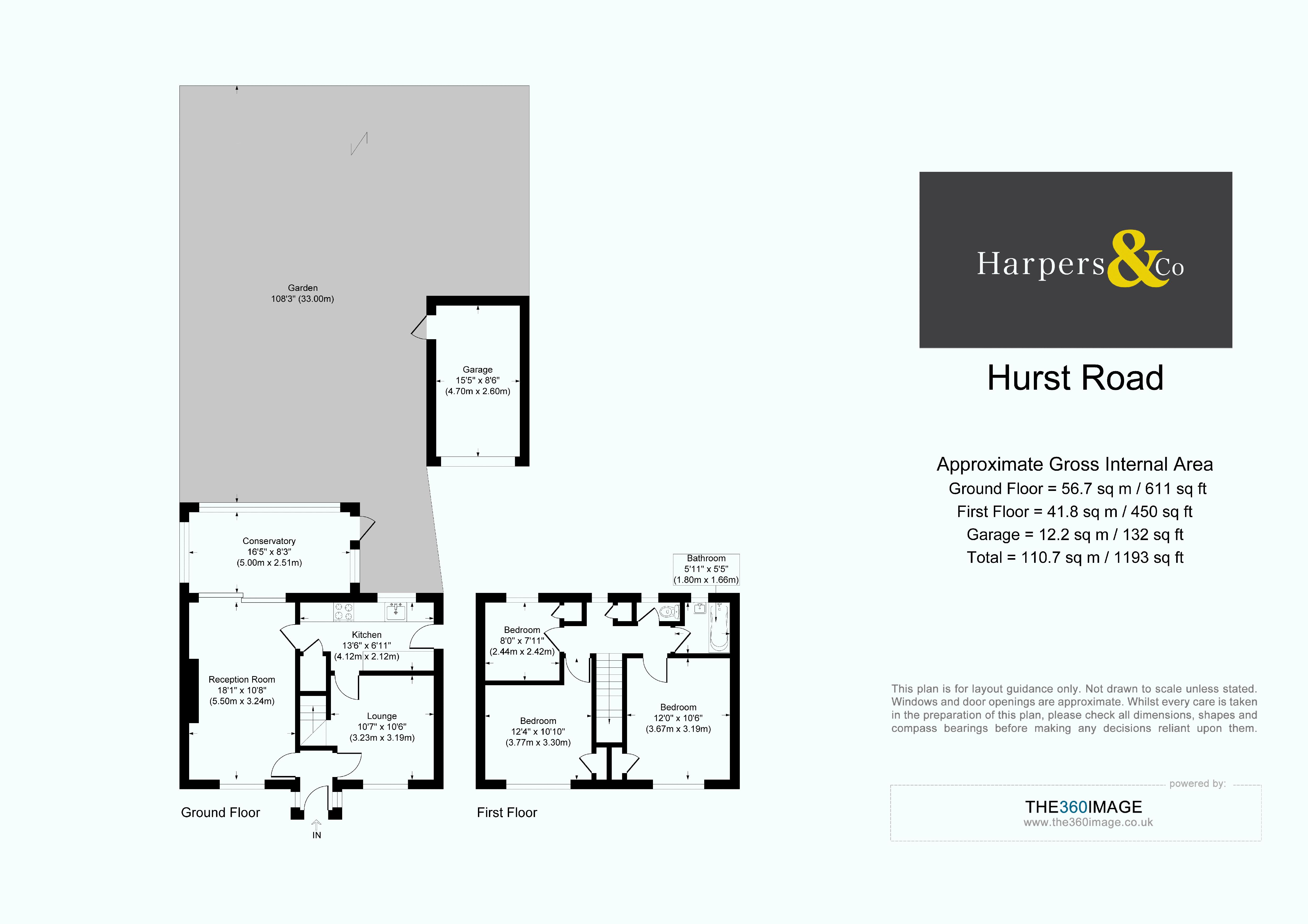 Hurst Road, Bexley floorplan