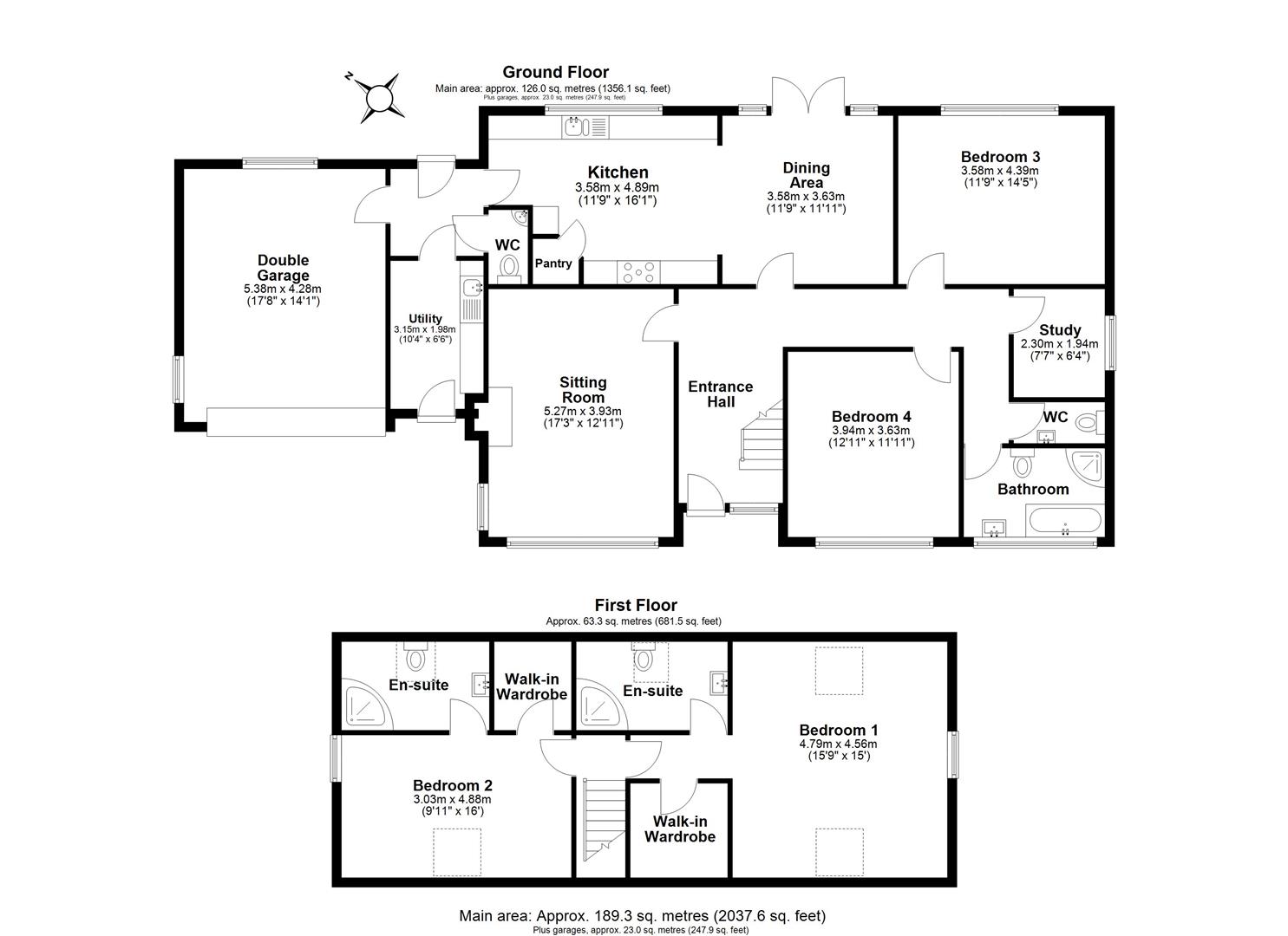 3 Manor Bend, Manor Bend, Brixham floorplan