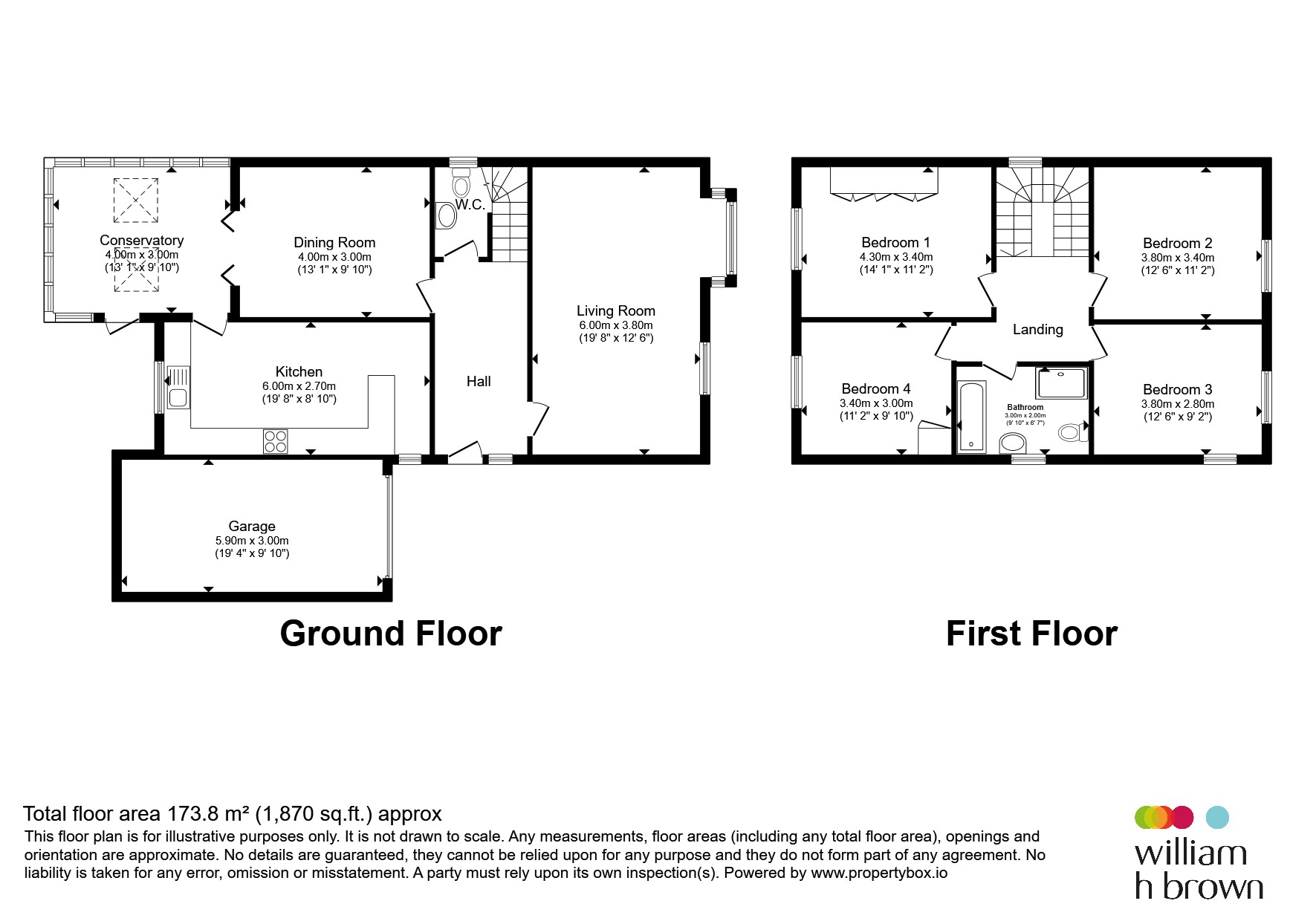 3, Plantation Way, York floorplan