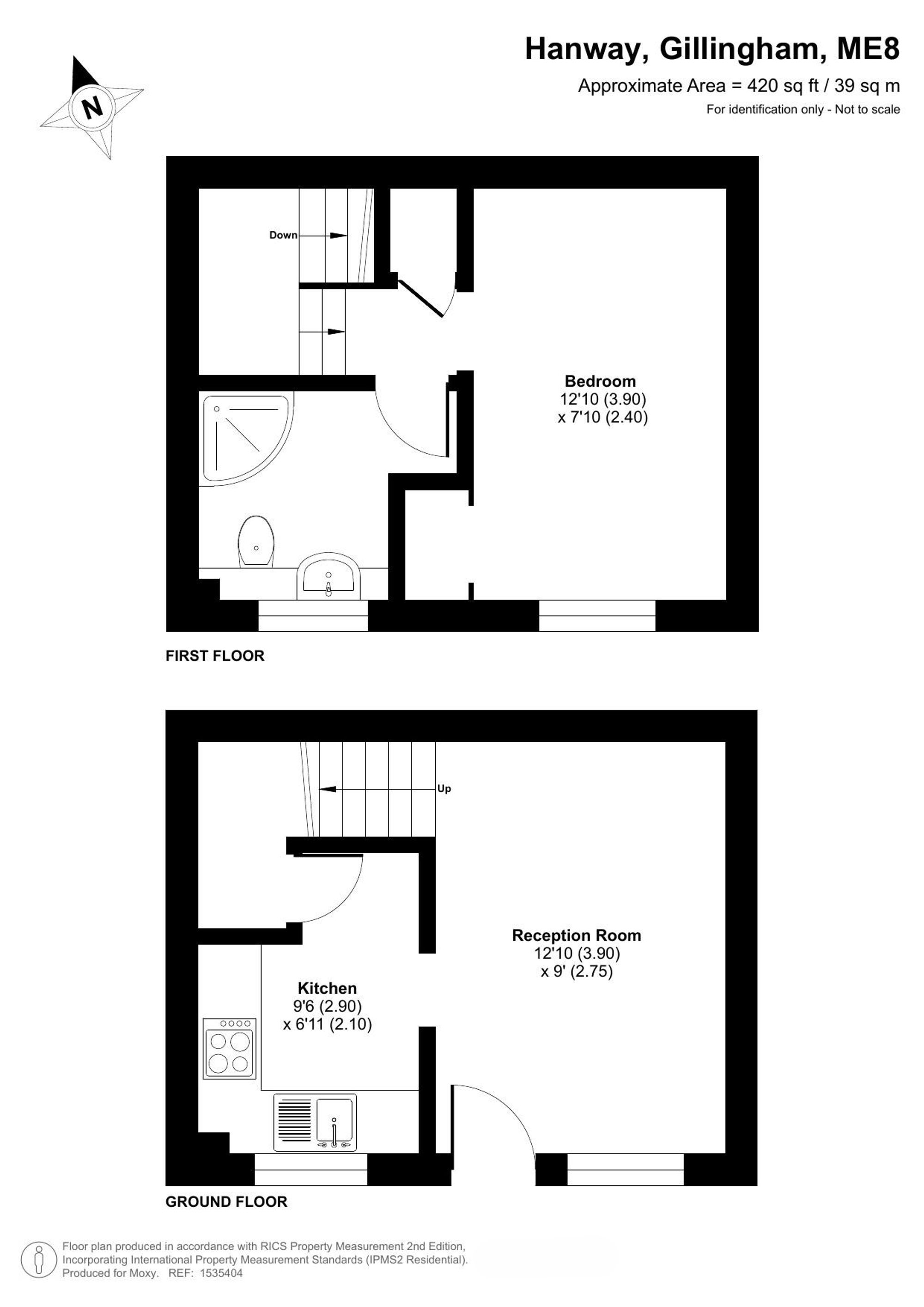19 Hanway, Gillingham floorplan